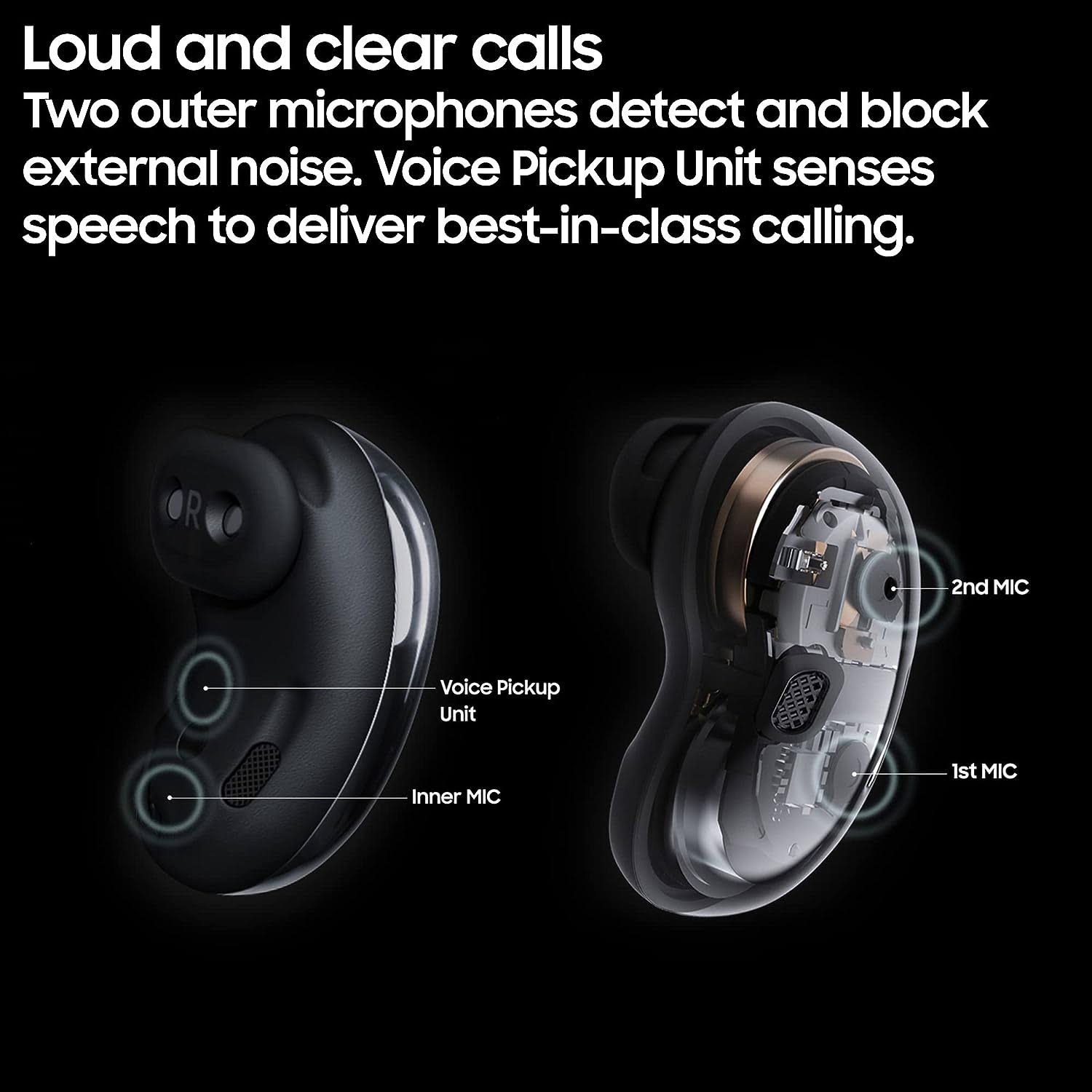 Samsung Galaxy Buds Live, Wireless Earbuds W/Active Noise Cancelling (Mystic Black) RL_NWL2E8AC Samsung Galaxy Buds Live, Wireless Earbuds W/Active Noise Cancelling (Mystic Black) RL_NWL2E8AC