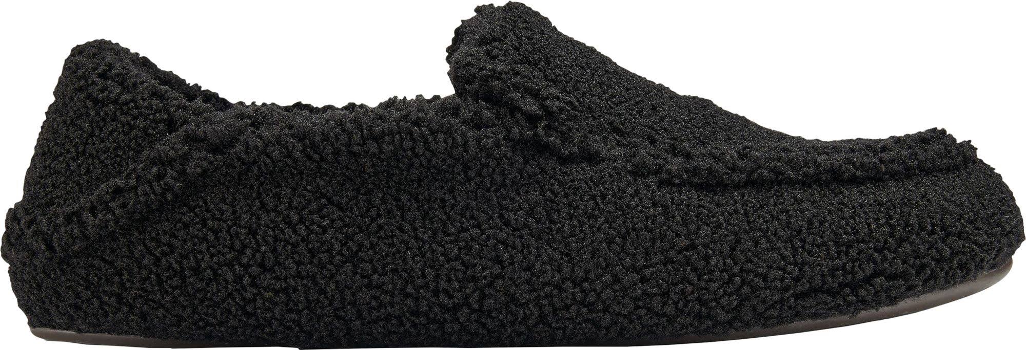 Olukai Nohea Heu Slipper 9 , Black/Black (Women's) KF_PNMIEBBQ Olukai Nohea Heu Slipper 9 , Black/Black (Women's) KF_PNMIEBBQ