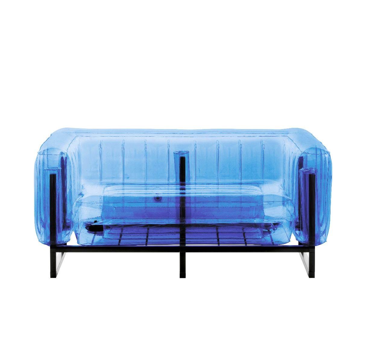 Mojow Eko Yomi Sofa | Black Aluminum Frame | Transparent Blue SE_X8XZW7F0 Mojow Eko Yomi Sofa | Black Aluminum Frame | Transparent Blue SE_X8XZW7F0