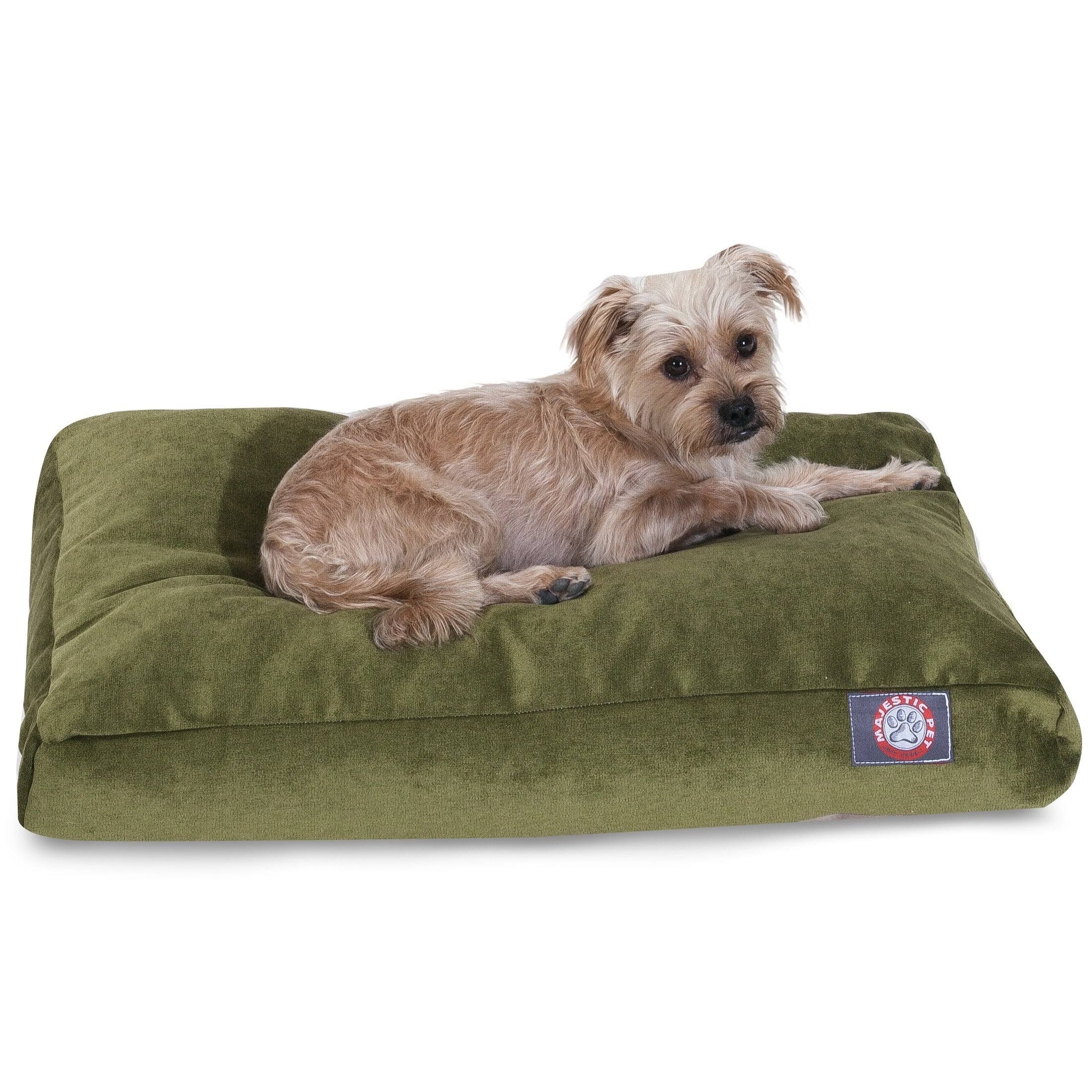 Majestic Pet Fern Villa Rectangle Pet Bed Large CW_EQUKRMIL Majestic Pet Fern Villa Rectangle Pet Bed Large CW_EQUKRMIL