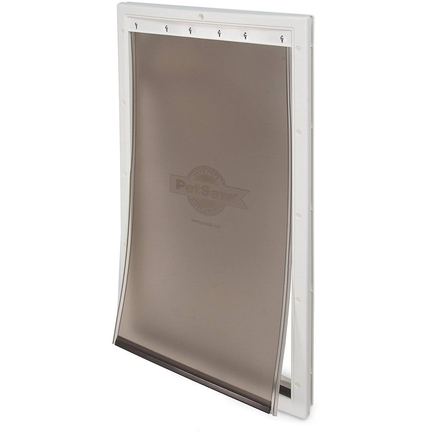 Petsafe Plastic Pet Door - White - Large 5R_7FOEAHHT