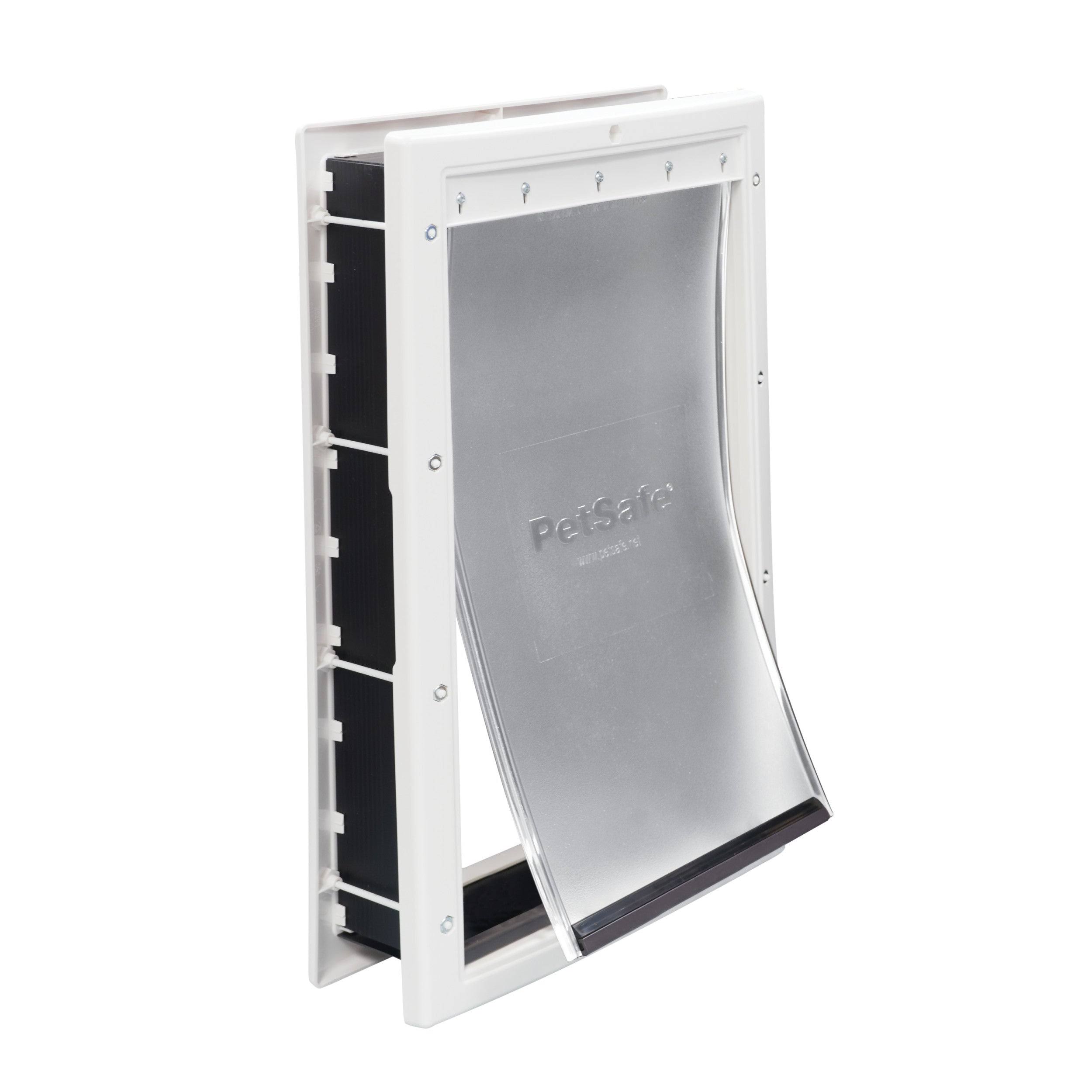 Petsafe Plastic Pet Door - White - Large 5R_7FOEAHHT