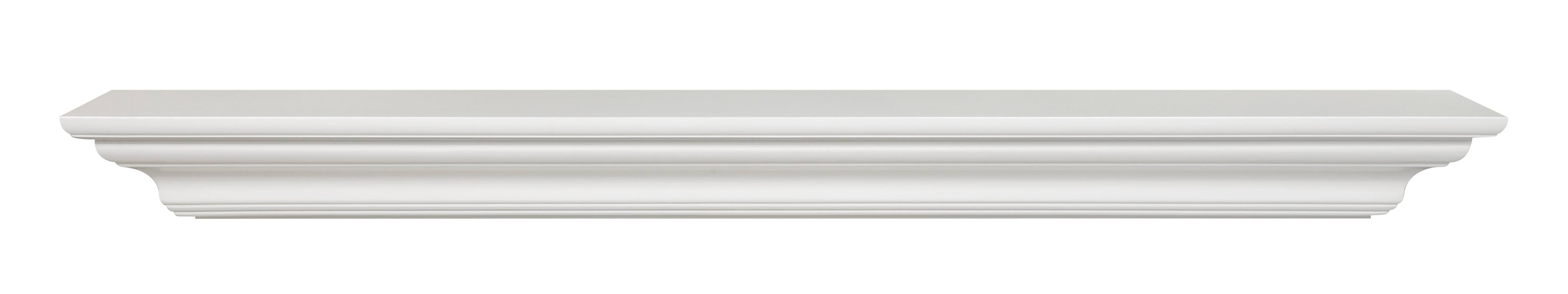 Pearl Mantels 618-60 Crestwood Mantel Shelf 60-Inch White AN_RWNAN6BT Pearl Mantels 618-60 Crestwood Mantel Shelf 60-Inch White AN_RWNAN6BT