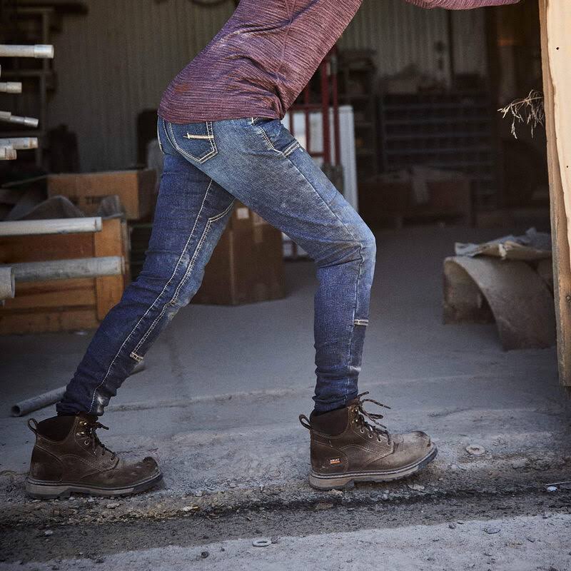 Ariat Women's Rebar Durastretch Riveter Double Front Straight Jean Camden Wash 34l R2_SMY456IE Ariat Women's Rebar Durastretch Riveter Double Front Straight Jean Camden Wash 34l R2_SMY456IE