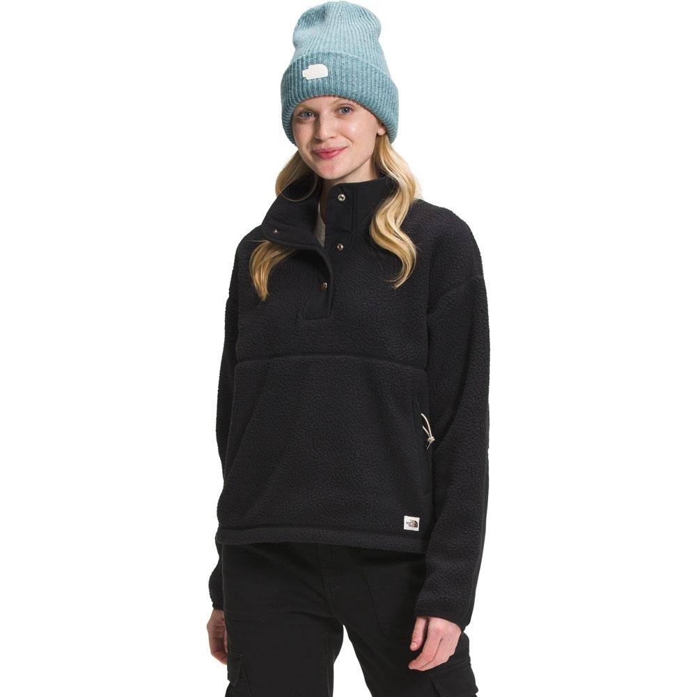 The North Face Women's Cragmont Fleece 1/4 Snap - Bleached Sand/Hawthorne Khaki, 3xl ZL_D7ULP1B4