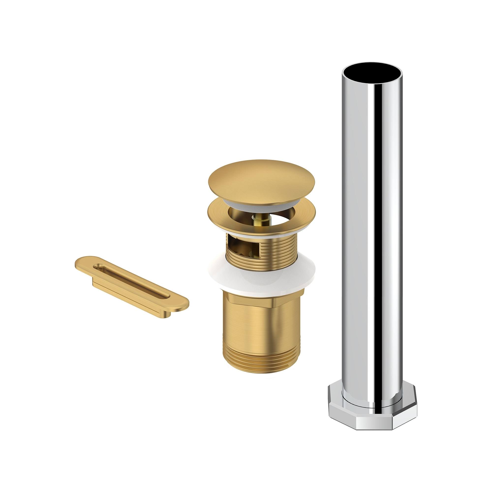 American Standard Studio S Freestanding Drain Kit - Polished Chrome CW_WYYOEDIT