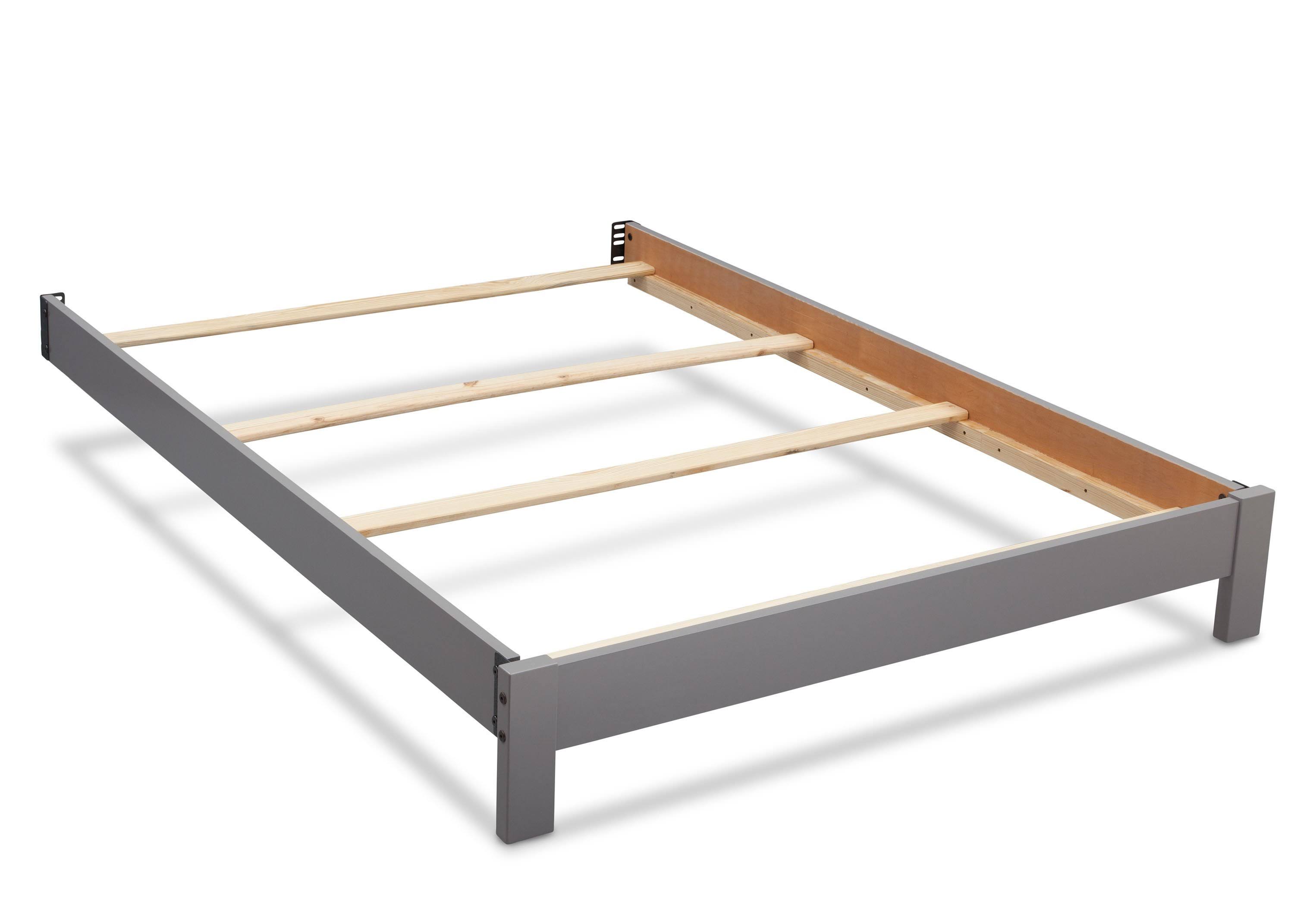 Delta Children Full Size Platform Bed Kit Rustic Grey JX_IEPXRHM9