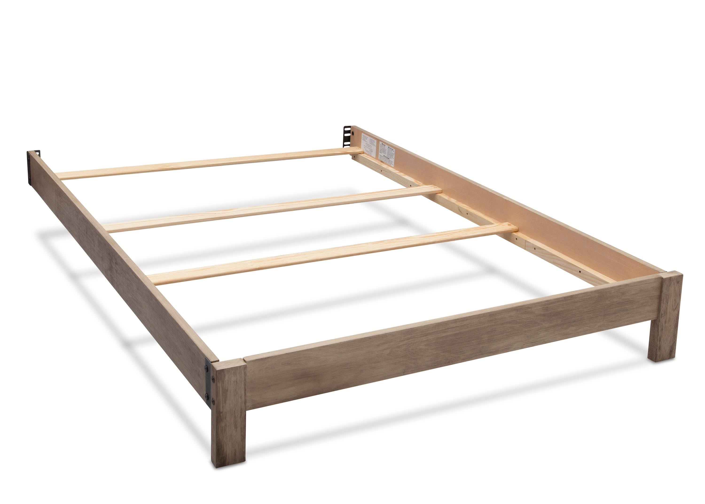 Delta Children Full Size Platform Bed Kit Rustic Grey JX_IEPXRHM9