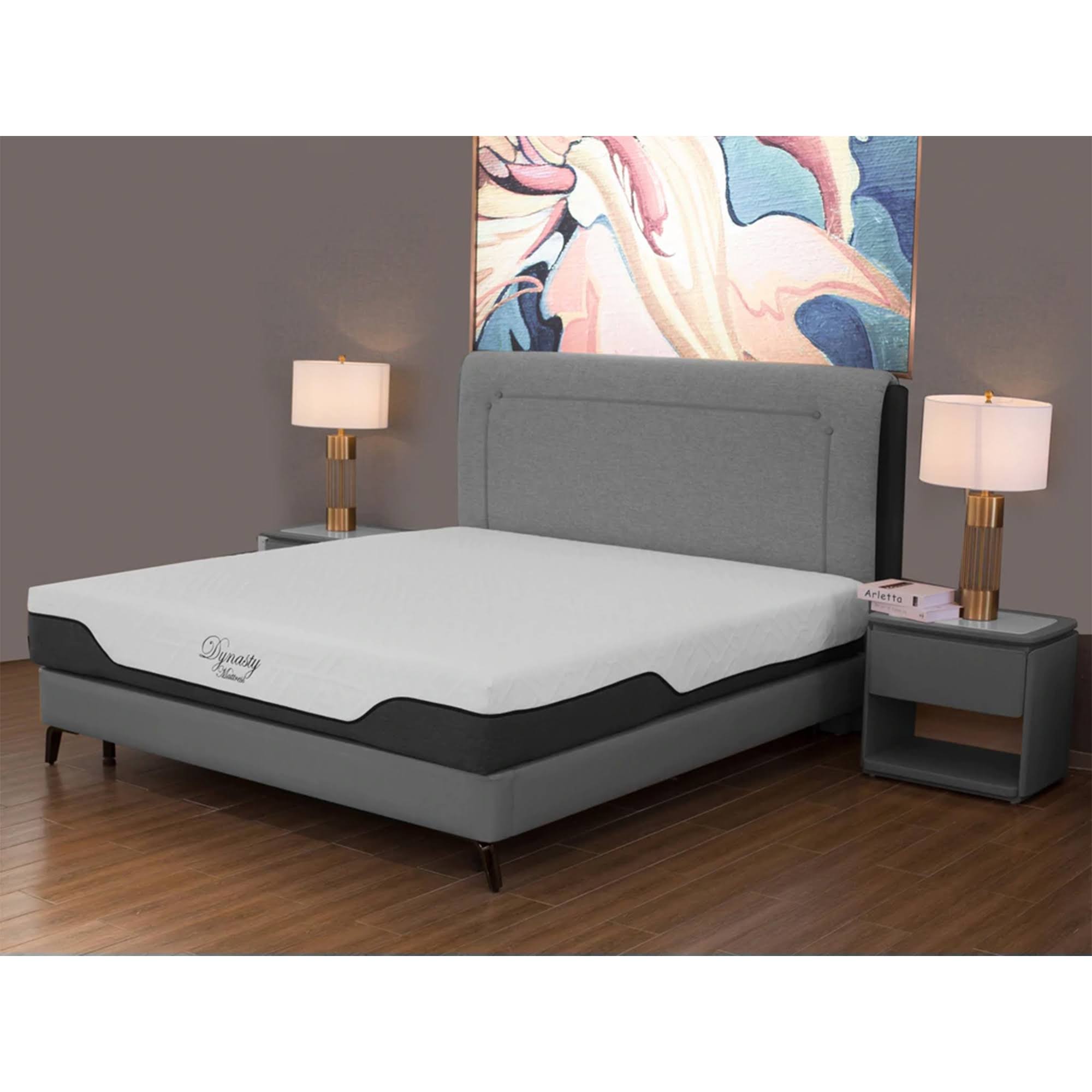 Dynasty Mattress 10 Inch Gel Memory Foam Mattress - King Rv, White IN_KXN43U56 Dynasty Mattress 10 Inch Gel Memory Foam Mattress - King Rv, White IN_KXN43U56