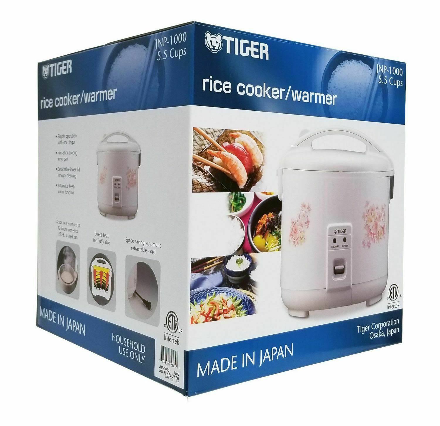 Tiger Jnp1000 Rice Cooker 5.5cup Warmer F9_2MTDV6RS