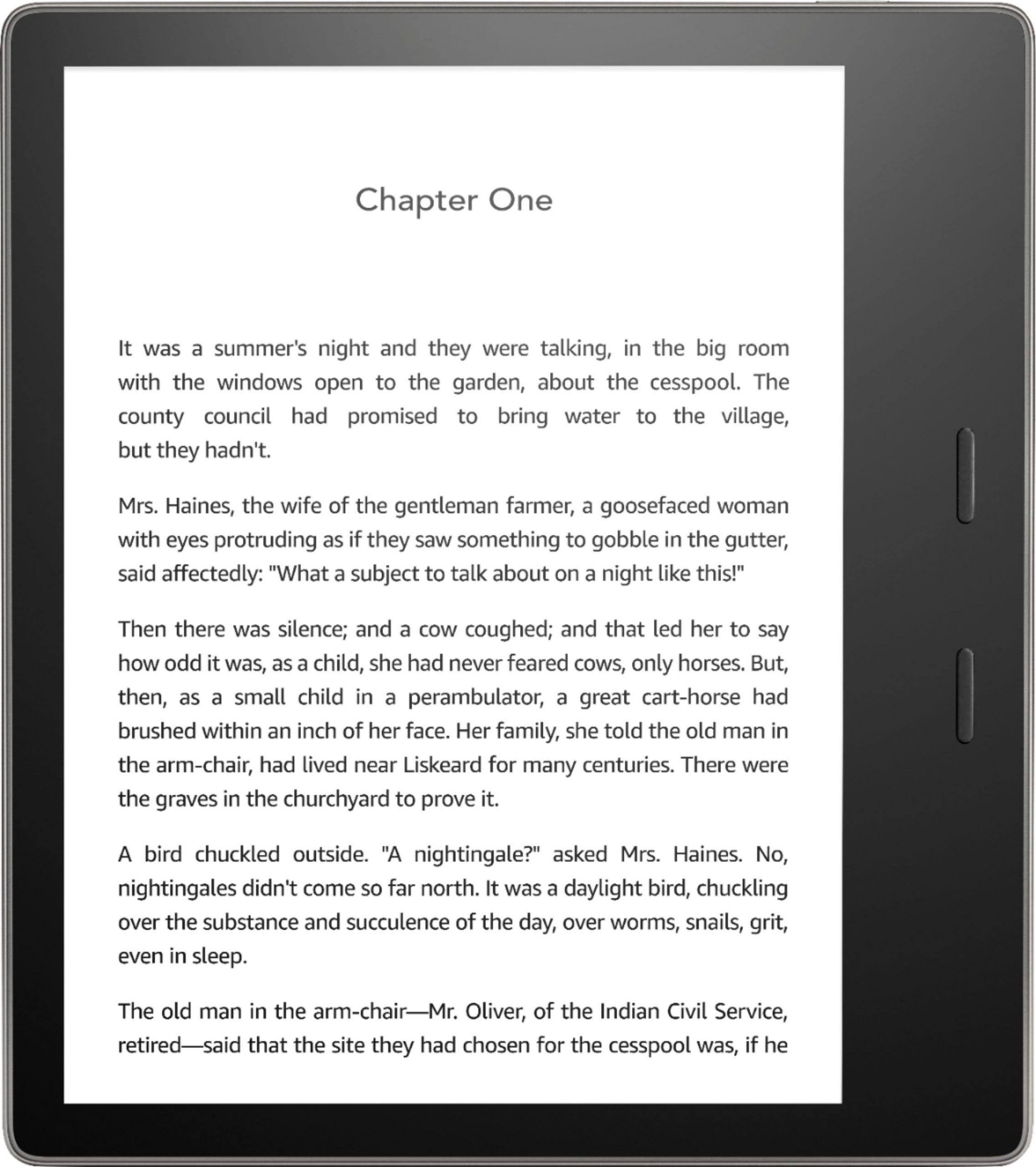 Amazon - Kindle Oasis E-Reader (2019) - 7 - 8gb - Now With Adjustable Warm Light - 2019 - Graphite 8P_ORPZMKL9 Amazon - Kindle Oasis E-Reader (2019) - 7 - 8gb - Now With Adjustable Warm Light - 2019 - Graphite 8P_ORPZMKL9