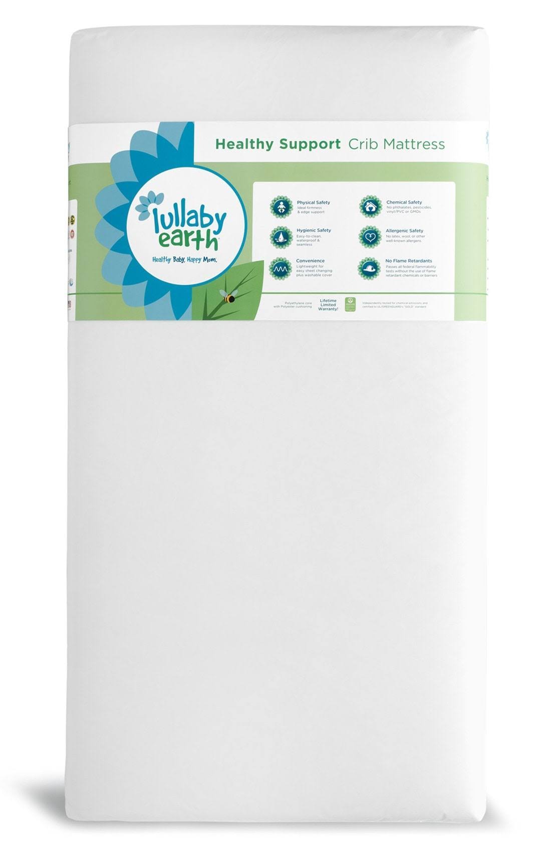 Lullaby Earth Healthy Support Crib Mattress 9E_WKDGLPEP Lullaby Earth Healthy Support Crib Mattress 9E_WKDGLPEP