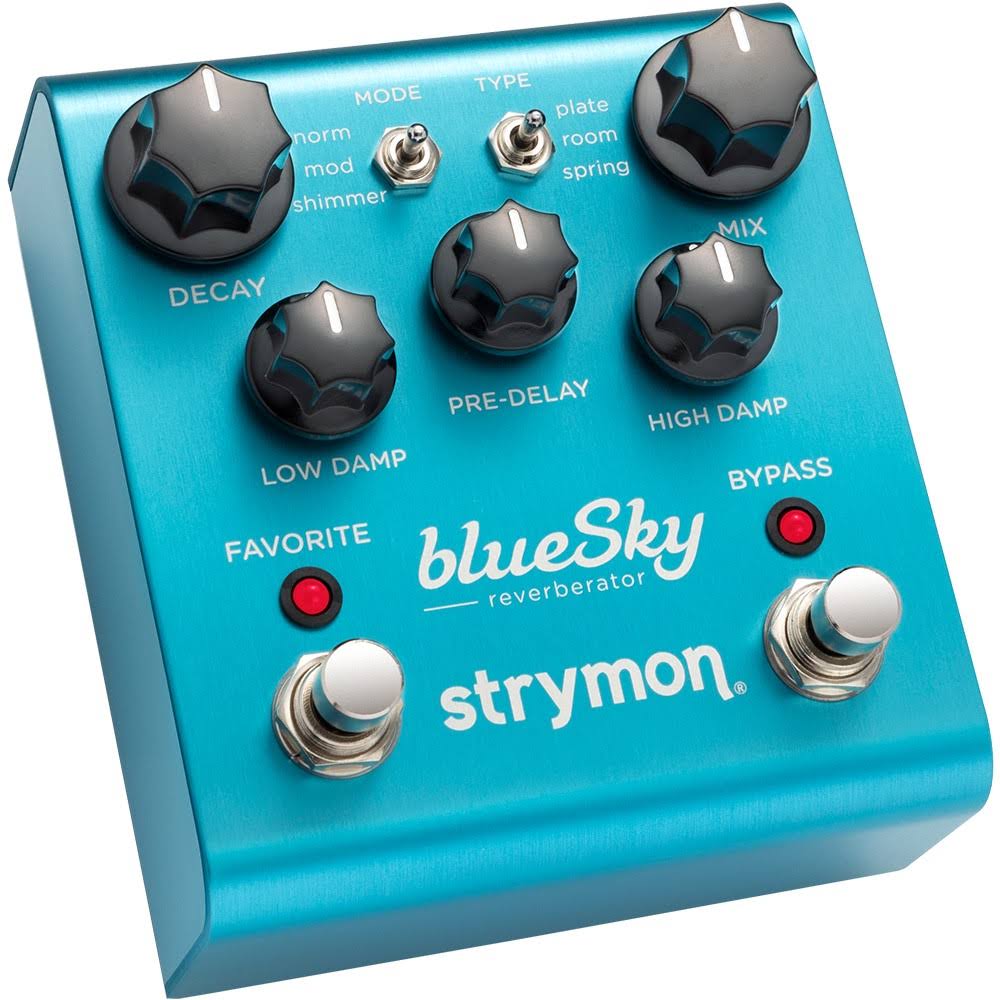 Strymon Bluesky V2 Reverberator Pedal CH_VB2SWDZA
