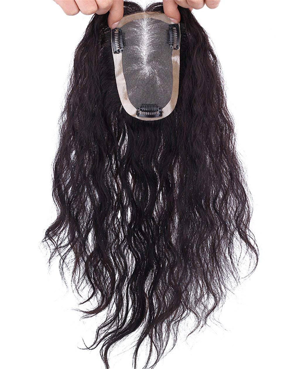 Human Hair Toppers For Women Curly, 7x10cm Silk Base Crown Topper Hair Pieces For Thinning Hair VP_BUVGFX8K Human Hair Toppers For Women Curly, 7x10cm Silk Base Crown Topper Hair Pieces For Thinning Hair VP_BUVGFX8K