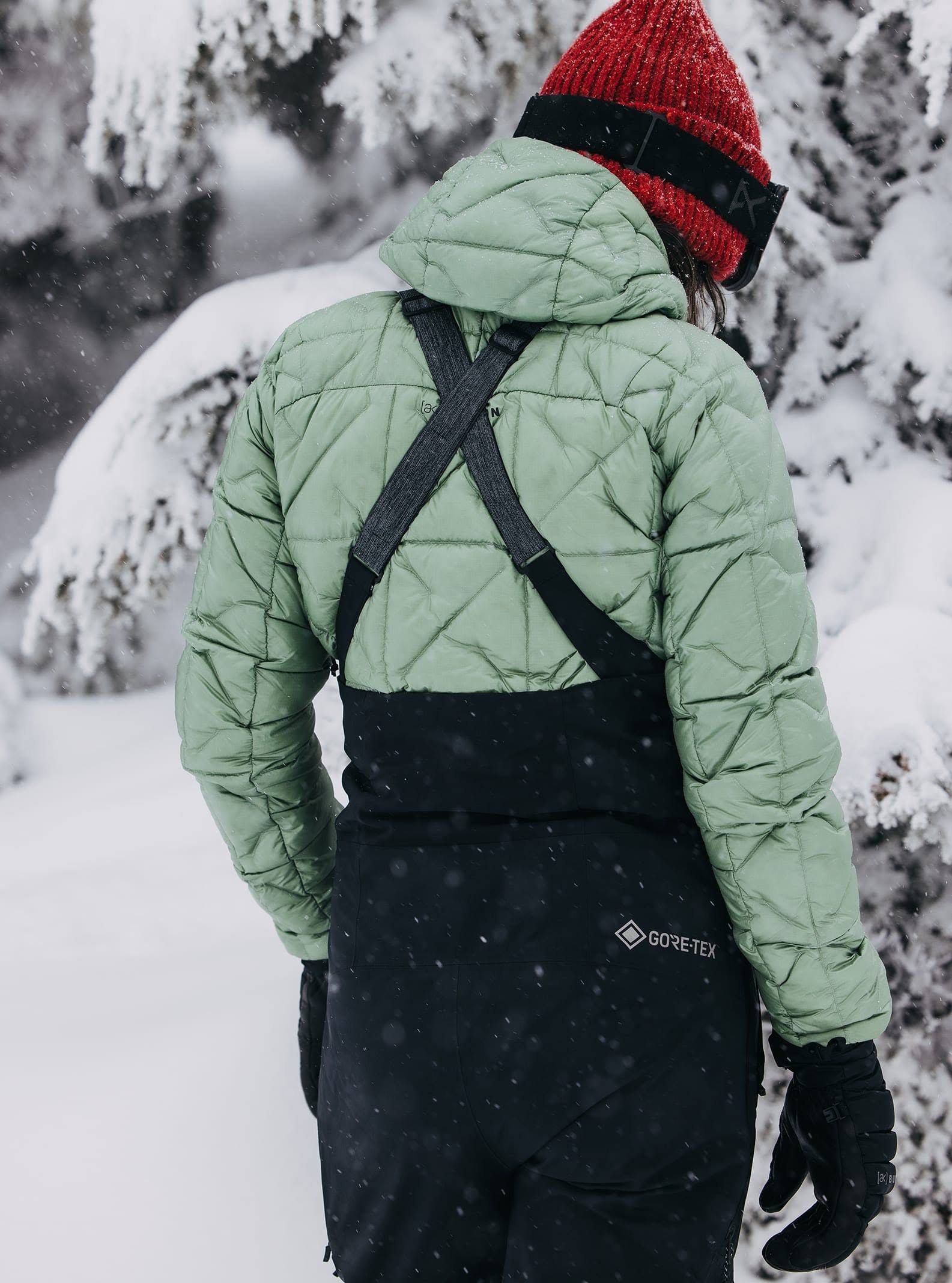 Women's Burton [Ak] Kimmy Gore-Tex 2l Bib Pants - Tall, True Black / S XE_Q56CQDJQ