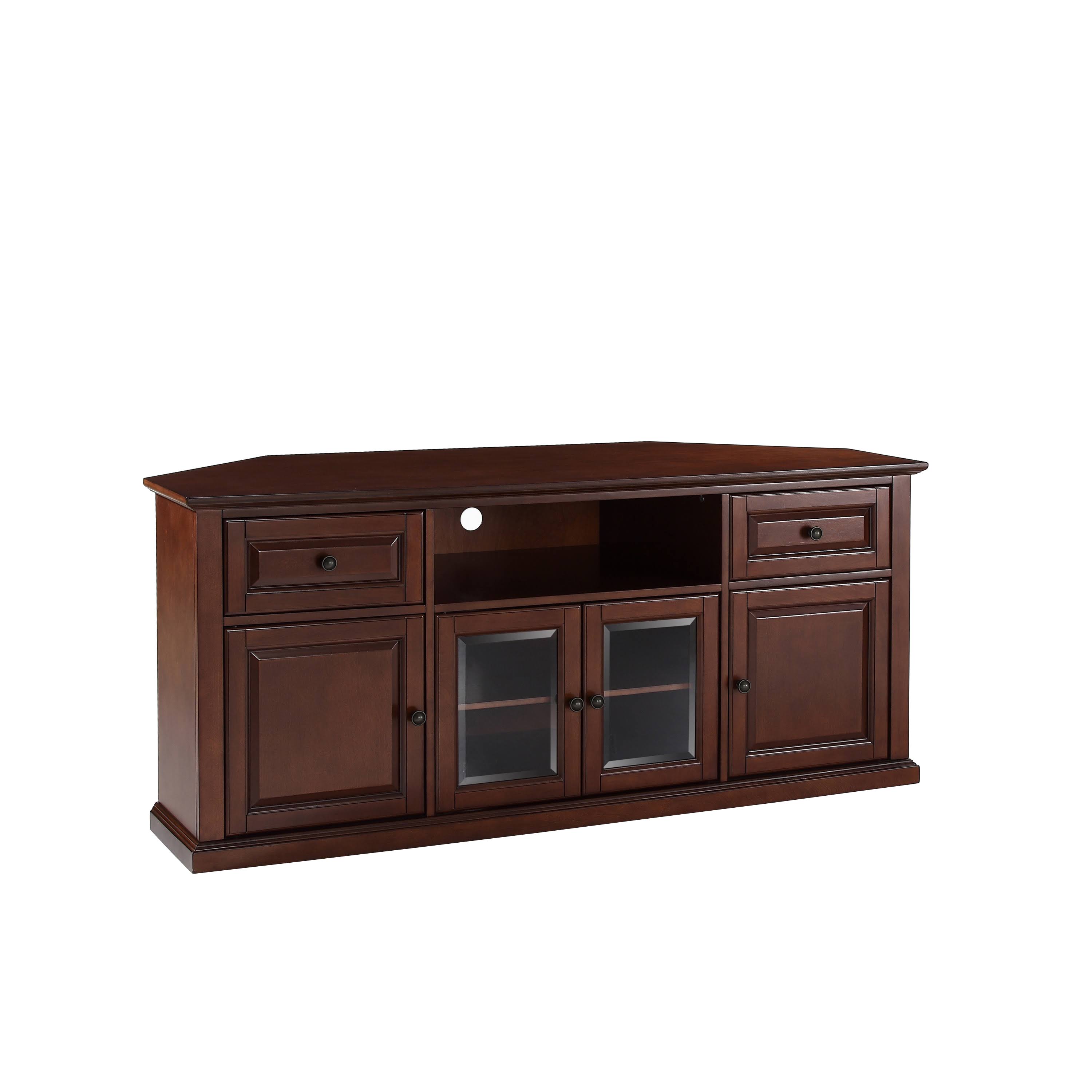 Crosley 60 Corner Tv Stand In Vintage Mahogany MW_TRTKWFAE