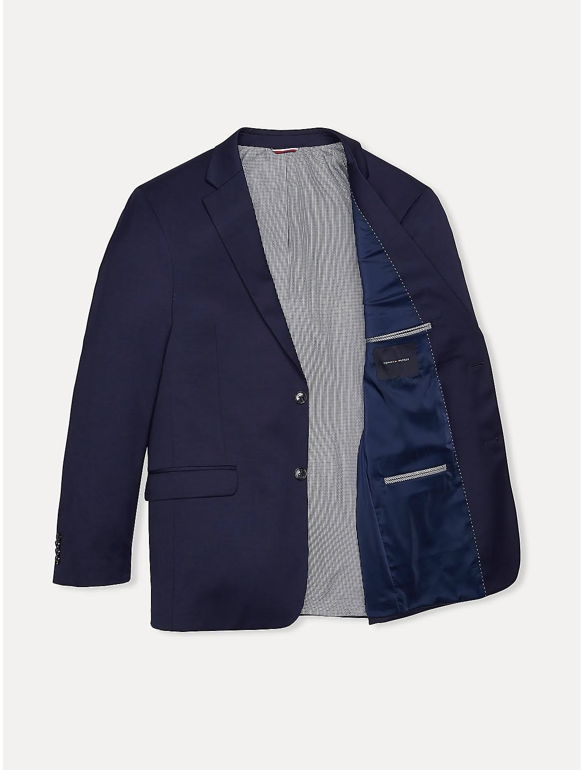 Tommy Hilfiger Men's Modern Fit Th Flex Stretch Suit Jacket Blue Size 44 ZZ_544C374L