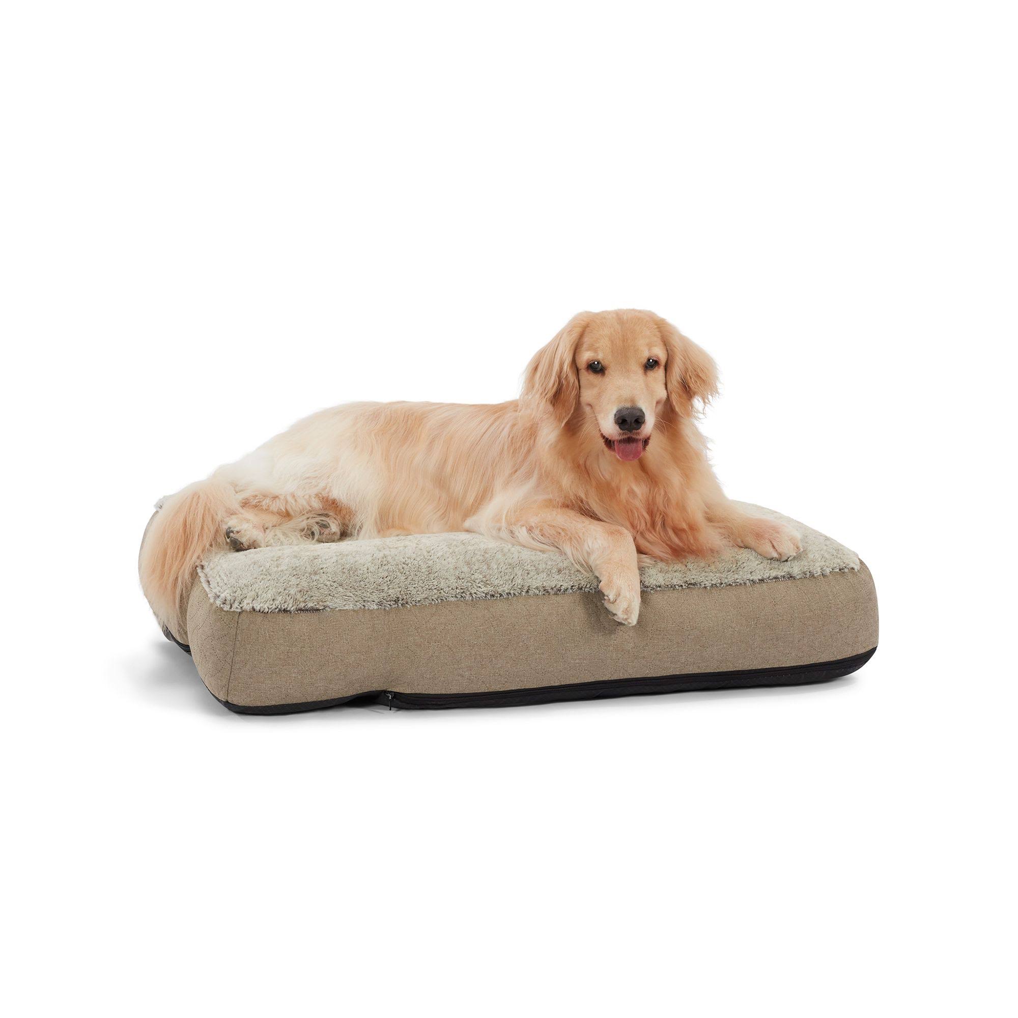 Top Paw Large Orthopedic Memory Foam Quilt Mattress Pet Bed Brown 1 Ct Size 30 X38 X5 | Petsmart 74_37INAWCO Top Paw Large Orthopedic Memory Foam Quilt Mattress Pet Bed Brown 1 Ct Size 30 X38 X5 | Petsmart 74_37INAWCO