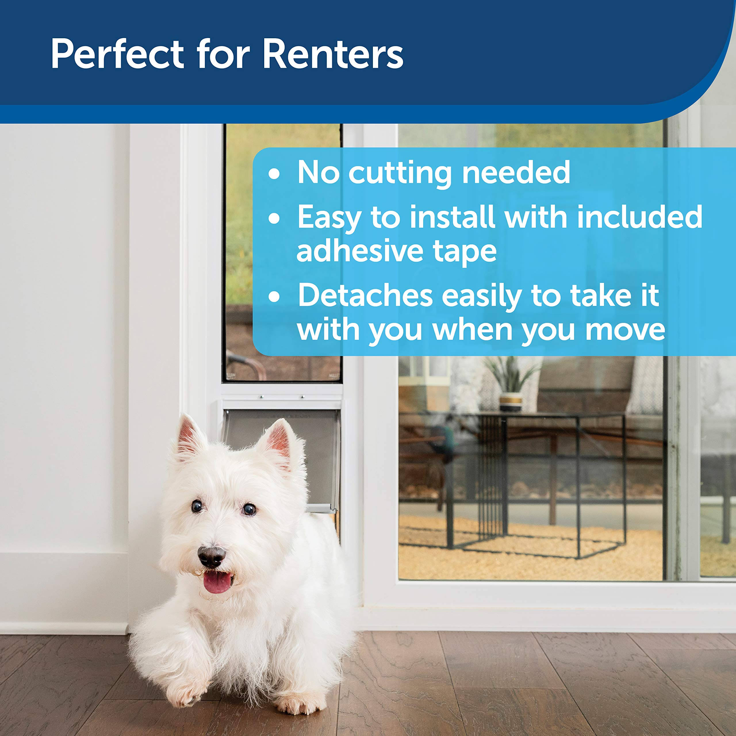 Petsafe Extreme Weather Sliding Glass Pet Door , Large VX_QHRY4I5T