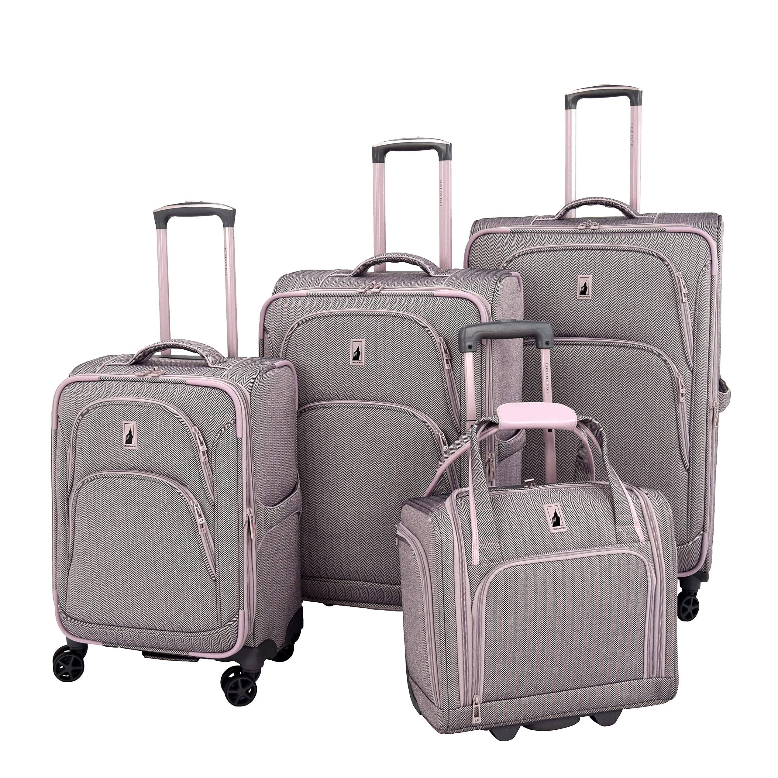 London Fog Yorkshire Expandable Softside Spinner Luggage - Navy - 20 Carryon 5F_BCWC4DXQ London Fog Yorkshire Expandable Softside Spinner Luggage - Navy - 20 Carryon 5F_BCWC4DXQ