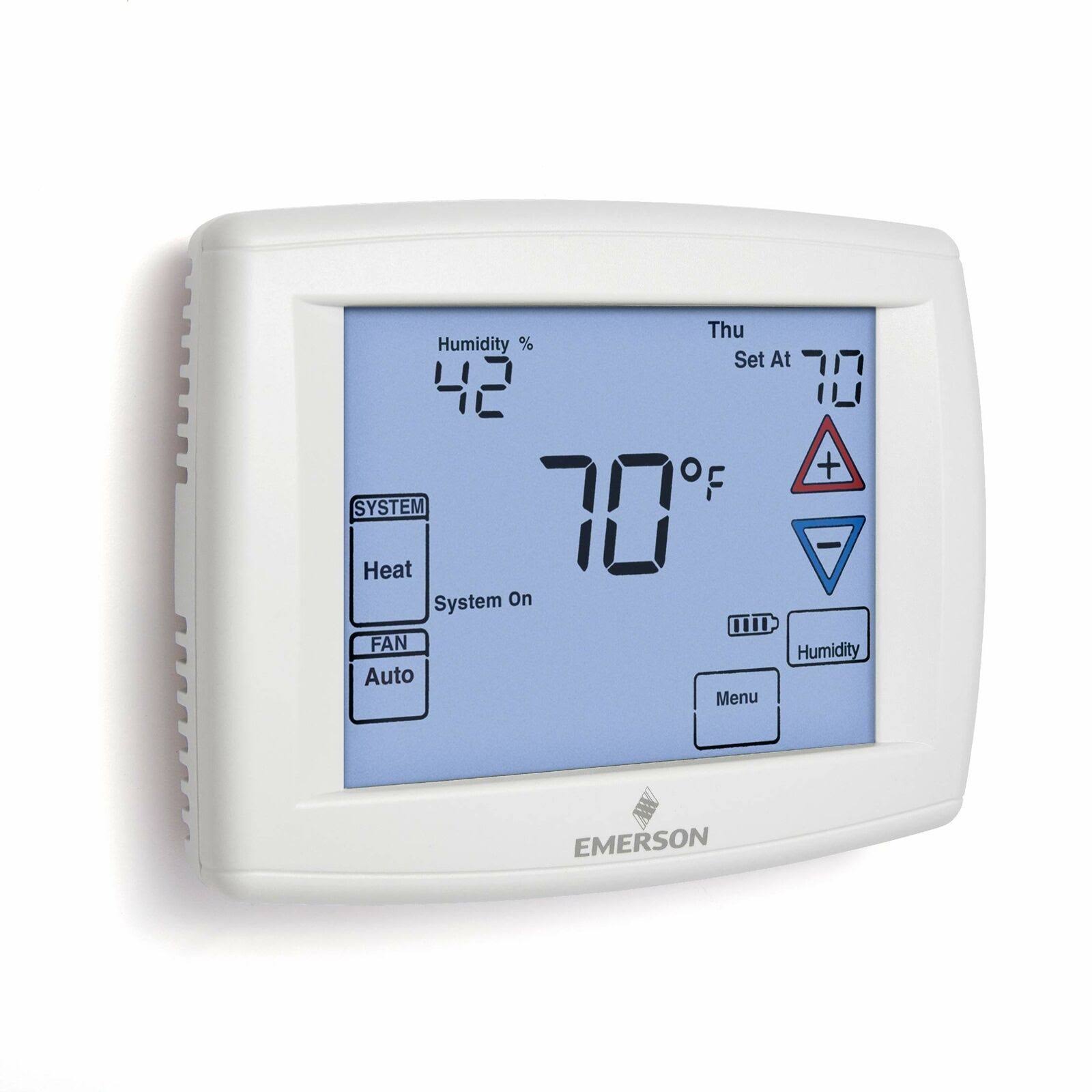 Emerson Touchscreen Programmable Thermostat 1f97-1277, White XO_RDLQR3GJ
