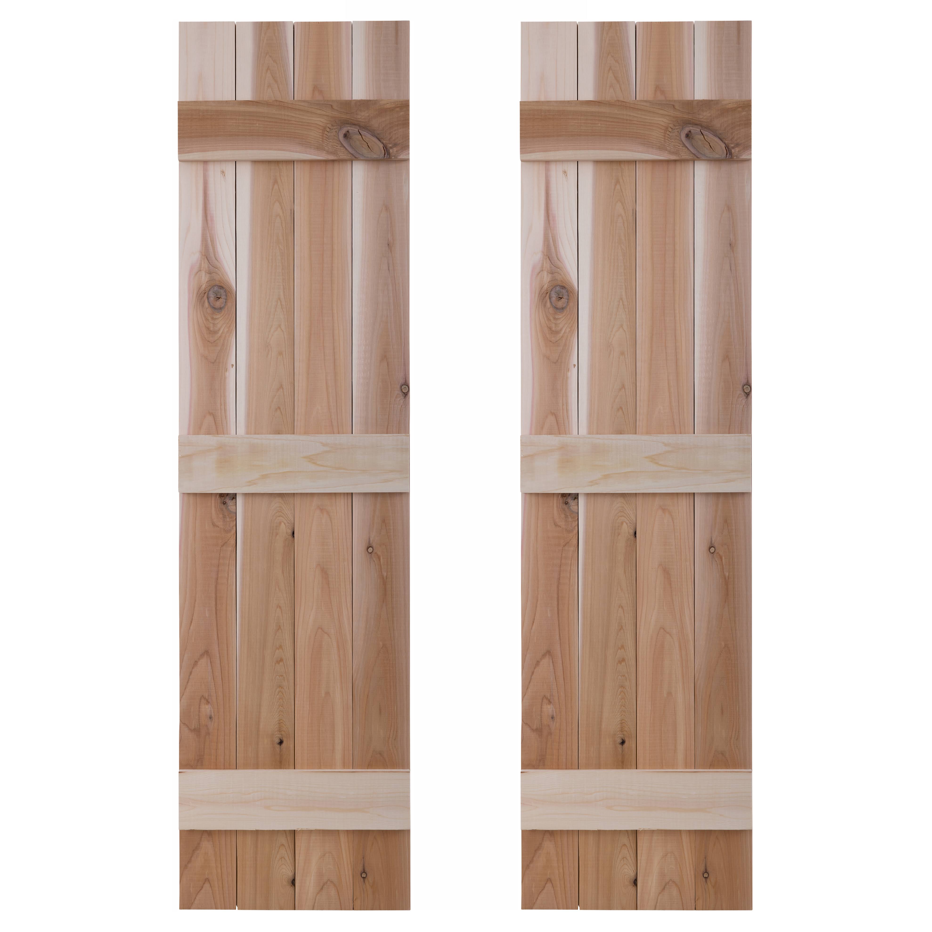 Dogberry 14 In. X 48 In. Coffee Brown Traditional Board & Batten Exterior Shutters Pair IF_ATZRJDMB Dogberry 14 In. X 48 In. Coffee Brown Traditional Board & Batten Exterior Shutters Pair IF_ATZRJDMB