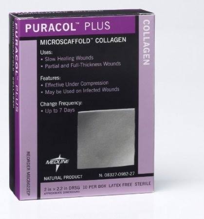 Puracol Plus Collagen Dressing, 4 X 4 Inch OG_KZQW1H4P Puracol Plus Collagen Dressing, 4 X 4 Inch OG_KZQW1H4P