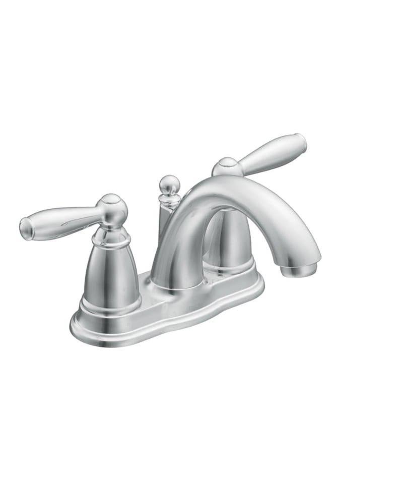Moen 66610 Brantford Chrome Two-Handle Bathroom Faucet SM_QEGDVQDA
