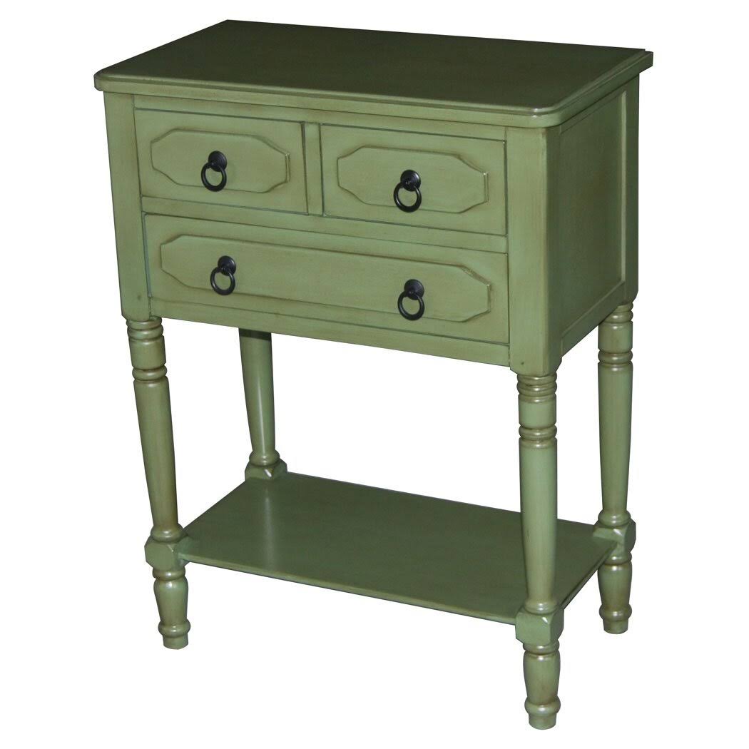 Carleton 3 Drawer Chest Andover Mills Color Green HH_VLXXWRKO