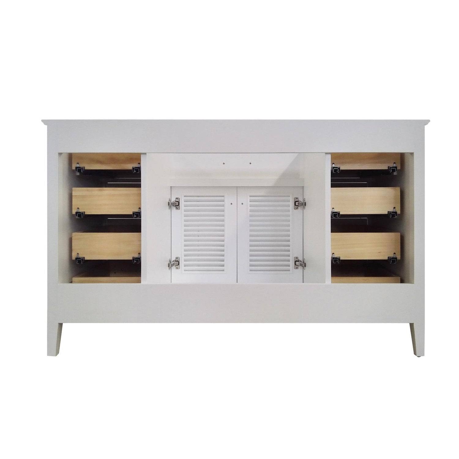 Ariel Kensington 54 In. Single Sink Base Cabinet In Grey XH_DCM9DOT2 Ariel Kensington 54 In. Single Sink Base Cabinet In Grey XH_DCM9DOT2