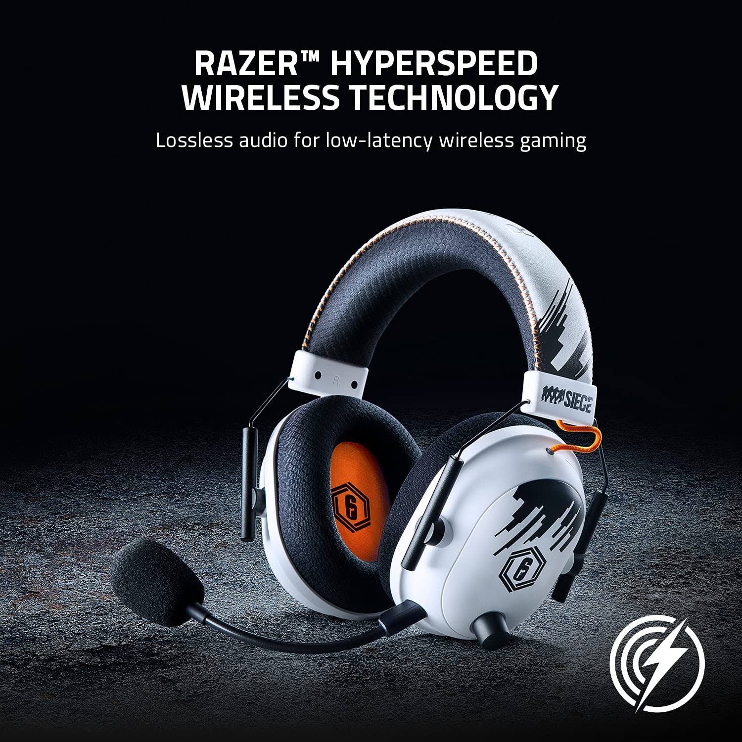 Razer Blackshark V2 Pro Wireless Gaming Headset: Thx 7.1 Spatial Surround Sound - 50mm Drivers - Detachable Mic - For Pc, Ps5, Ps4, Switch - Six ZE_YJSOLIQL Razer Blackshark V2 Pro Wireless Gaming Headset: Thx 7.1 Spatial Surround Sound - 50mm Drivers - Detachable Mic - For Pc, Ps5, Ps4, Switch - Six ZE_YJSOLIQL