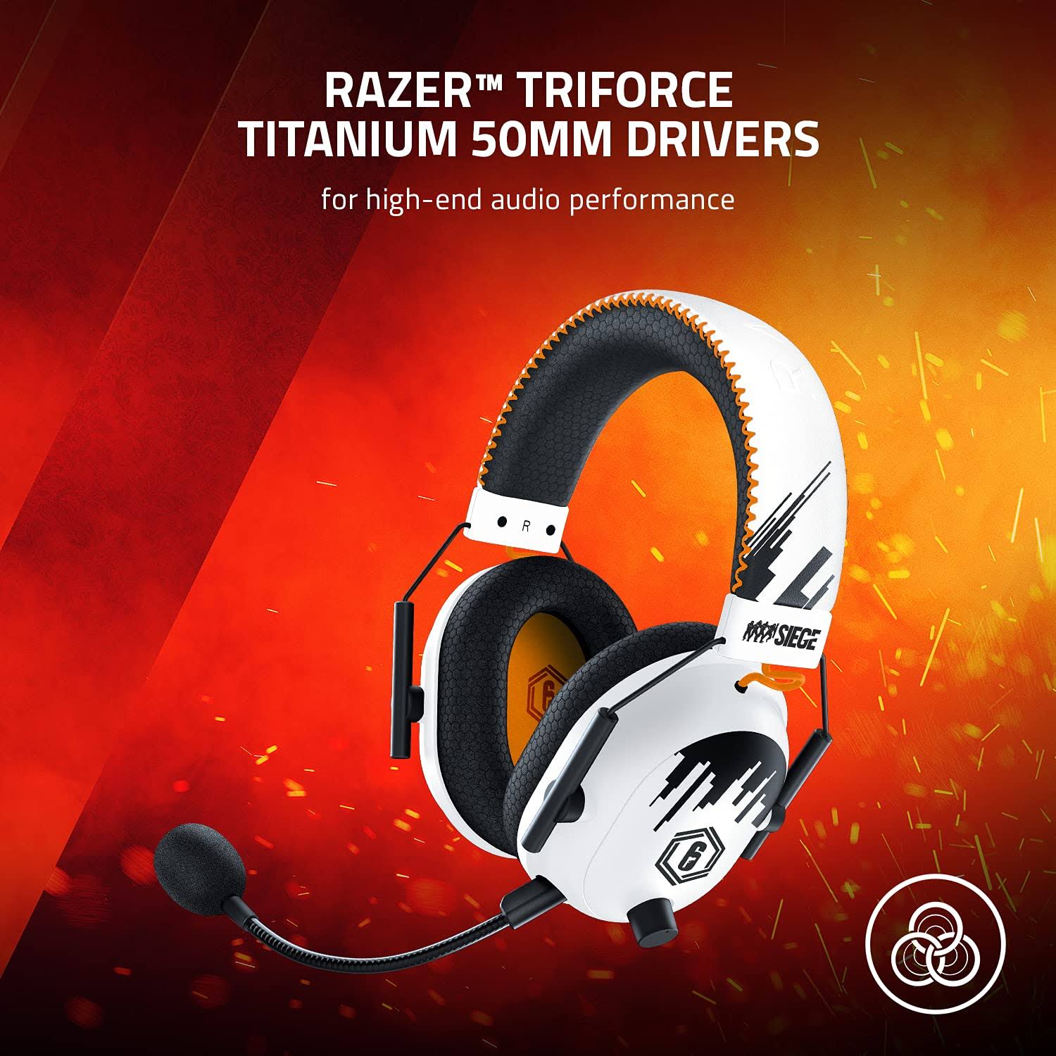 Razer Blackshark V2 Pro Wireless Gaming Headset: Thx 7.1 Spatial Surround Sound - 50mm Drivers - Detachable Mic - For Pc, Ps5, Ps4, Switch - Six ZE_YJSOLIQL Razer Blackshark V2 Pro Wireless Gaming Headset: Thx 7.1 Spatial Surround Sound - 50mm Drivers - Detachable Mic - For Pc, Ps5, Ps4, Switch - Six ZE_YJSOLIQL