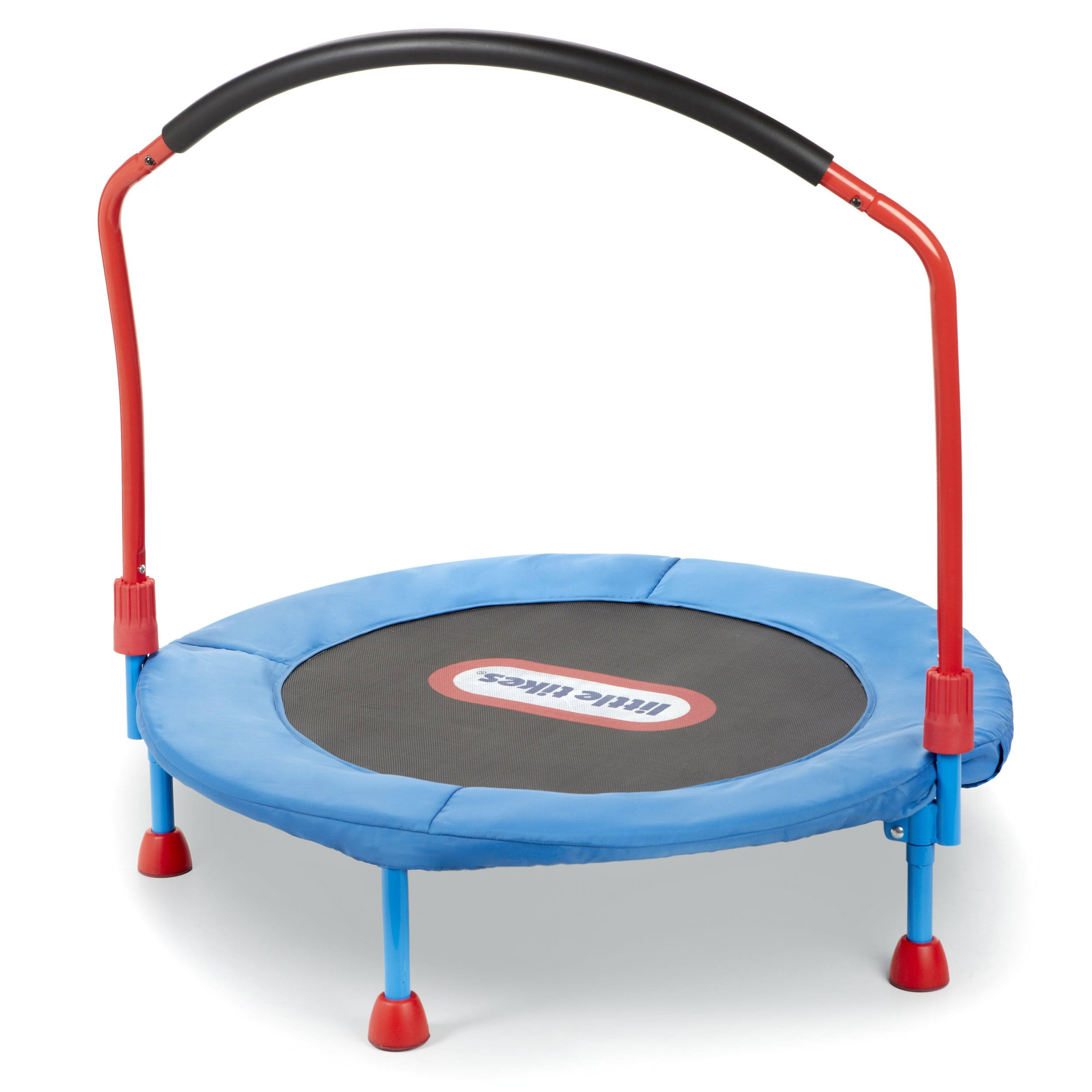 Little Tikes Easy Store 3-Foot Trampoline, With Hand Rail, Blue KR_7KMXPJXE
