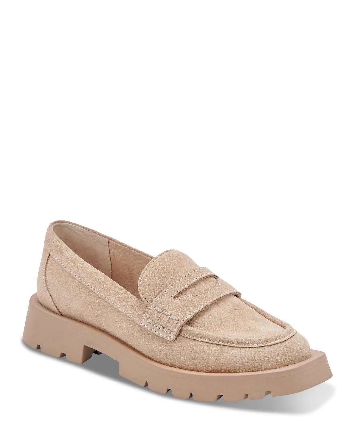 Dolce Vita Elias Loafer | Women's | Tan Suede | Size 7 | Loafers | Lug 7B_8UDU3OBH