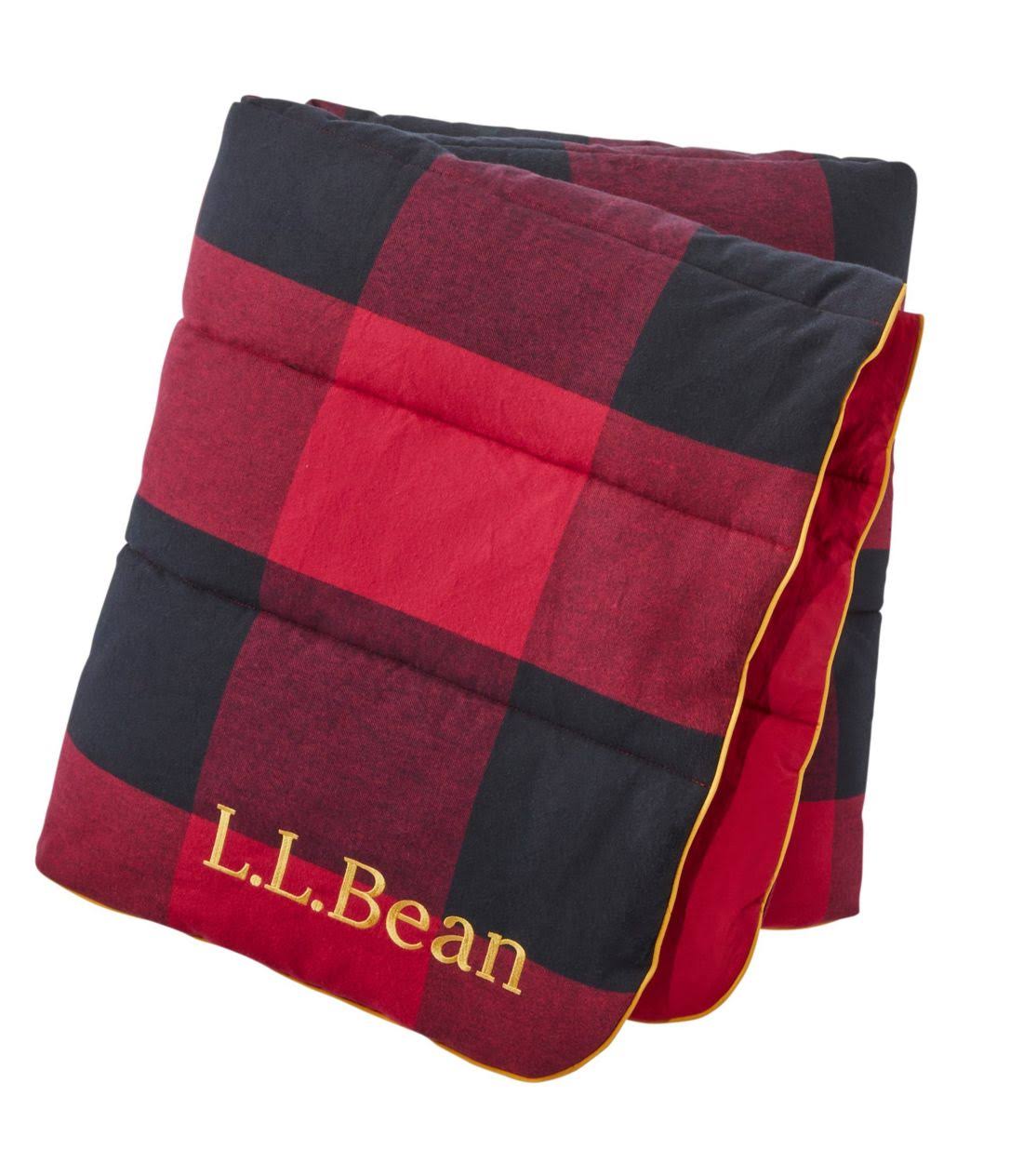 L.L.Bean Flannel Camp Blanket QY_ZKWXKRNQ