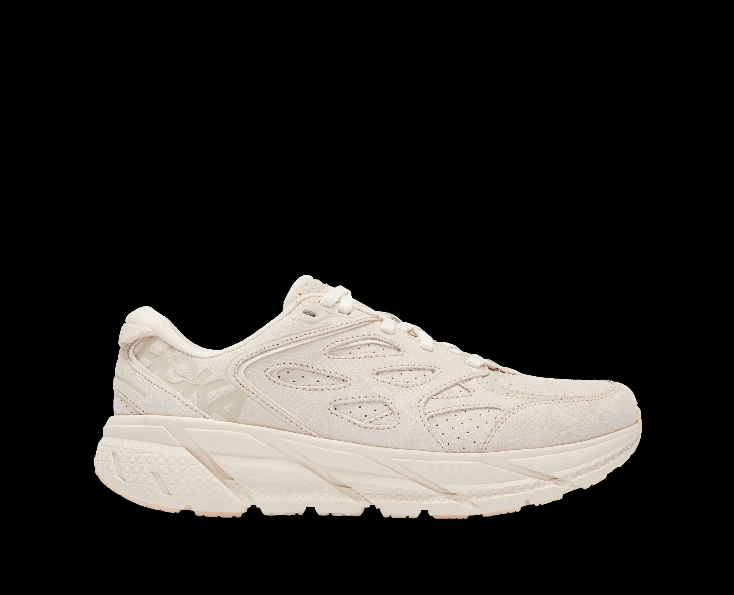 Hoka U Clifton L Suede - Eggnog 14 TO_QHEW0NYK