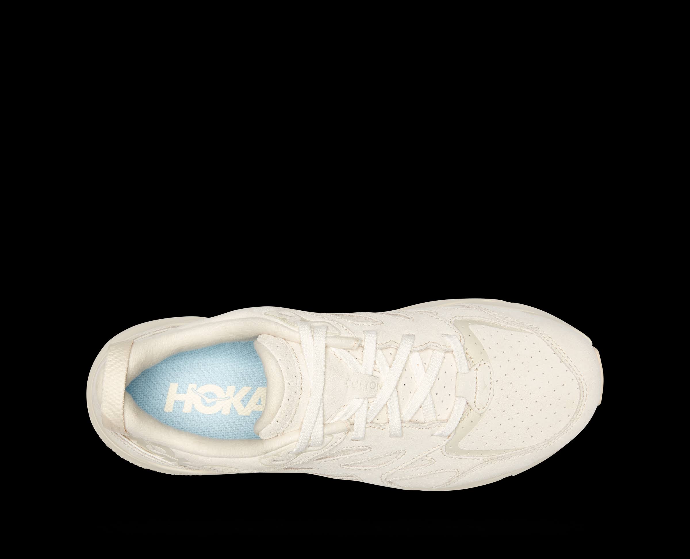 Hoka U Clifton L Suede - Eggnog 14 TO_QHEW0NYK