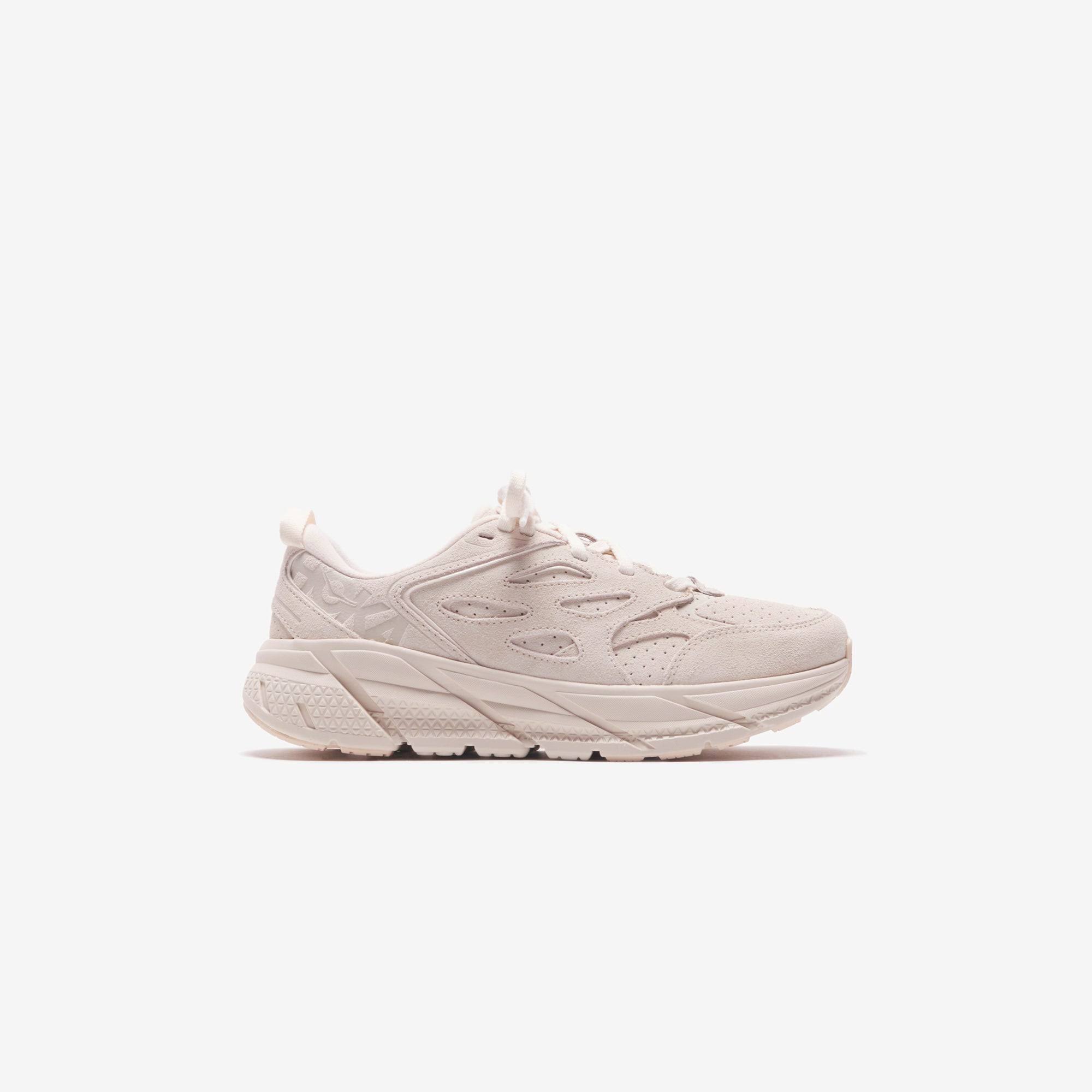 Hoka U Clifton L Suede - Eggnog 14 TO_QHEW0NYK