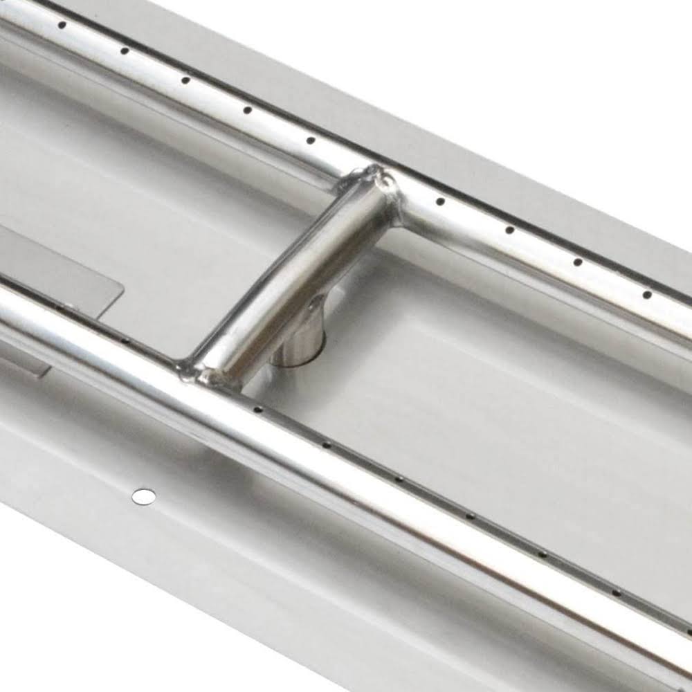 Stanbroil Rectangular Drop-In Fire Pit Pan W/H-Burner Installed, 304 Series Ss, 36 By 12-Inch, 150,000 Btu Max RF_B6S2RW0F Stanbroil Rectangular Drop-In Fire Pit Pan W/H-Burner Installed, 304 Series Ss, 36 By 12-Inch, 150,000 Btu Max RF_B6S2RW0F