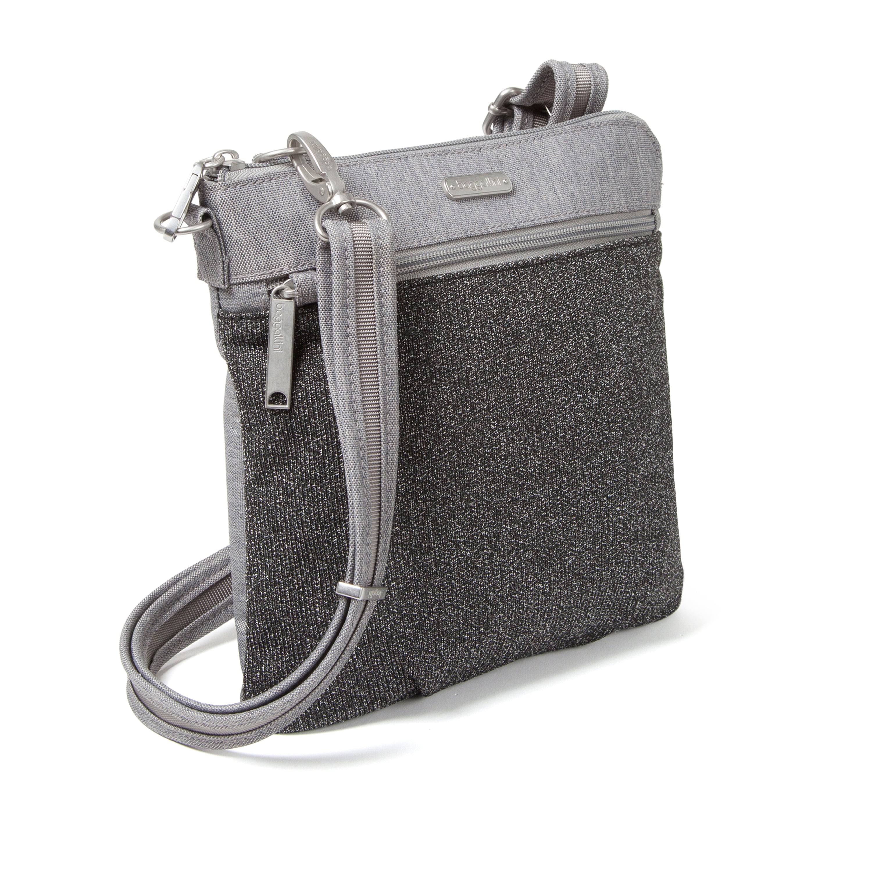 Baggallini Anti Theft Slim Crossbody Steel Blue 7I_UKHZEAZM