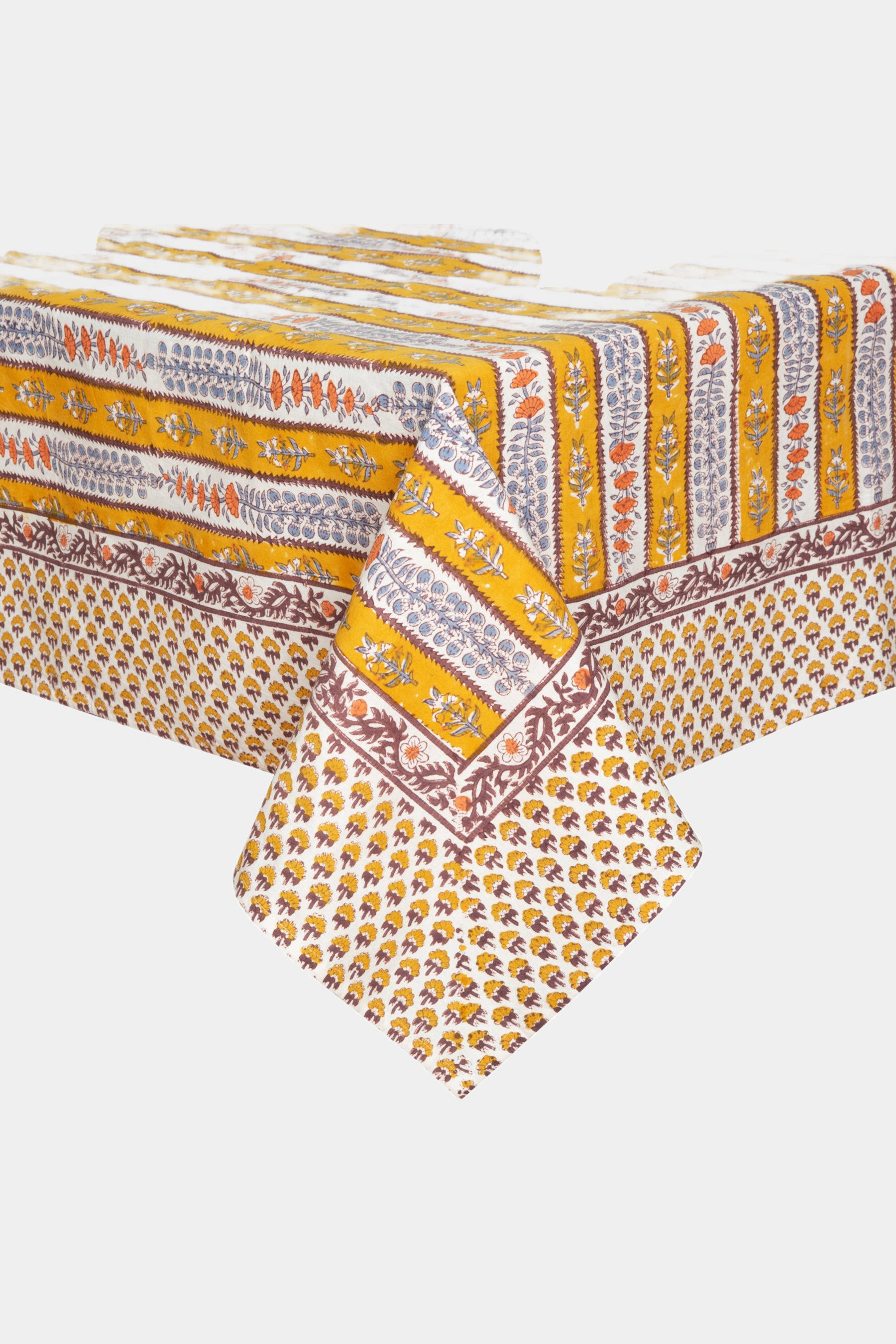 Couleur Nature Provence Avignon Tablecloth - Dijon/Blue MF_QOBQDIHR