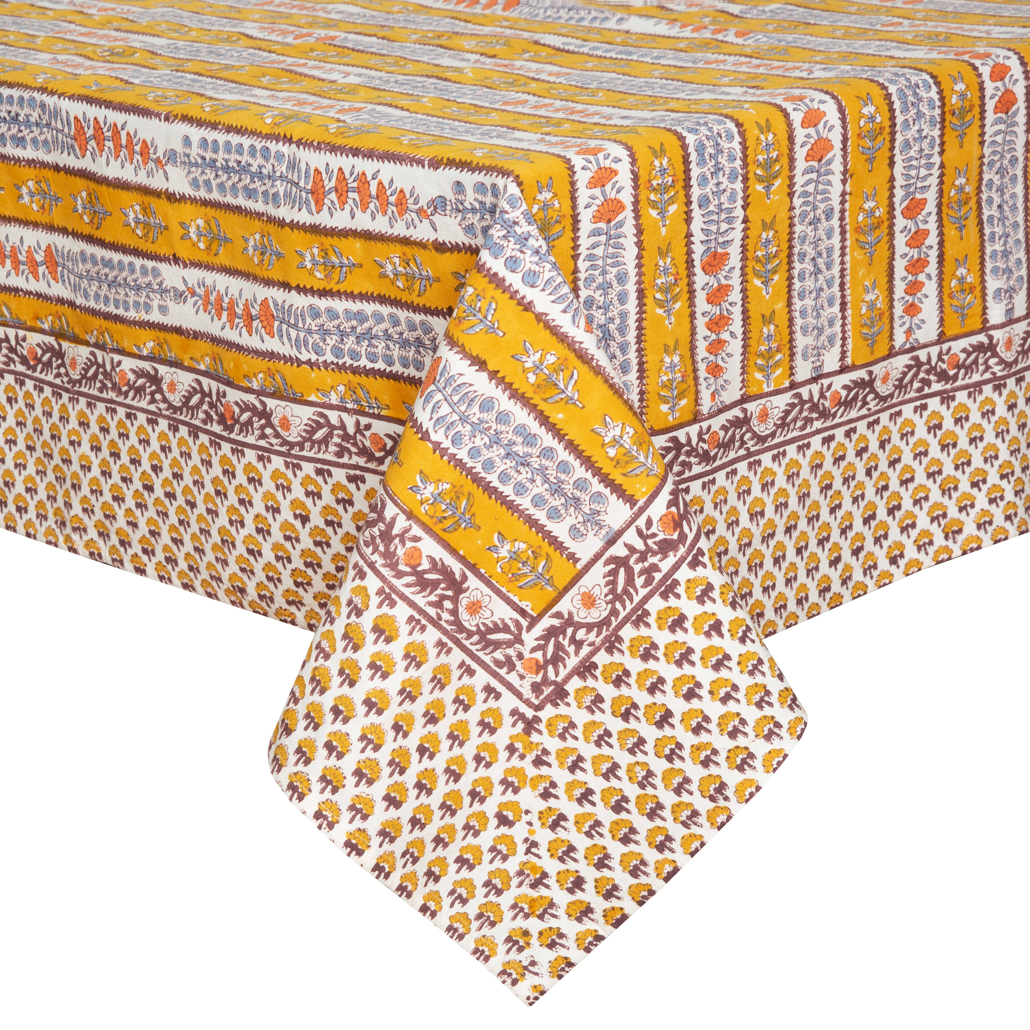 Couleur Nature Provence Avignon Tablecloth - Dijon/Blue MF_QOBQDIHR Couleur Nature Provence Avignon Tablecloth - Dijon/Blue MF_QOBQDIHR