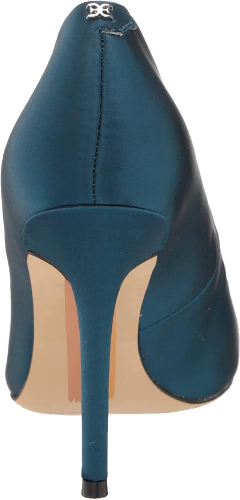 Sam Edelman Harriett Pointed Toe Heel Peacock Blue Satin UN_69SN9XSY Sam Edelman Harriett Pointed Toe Heel Peacock Blue Satin UN_69SN9XSY