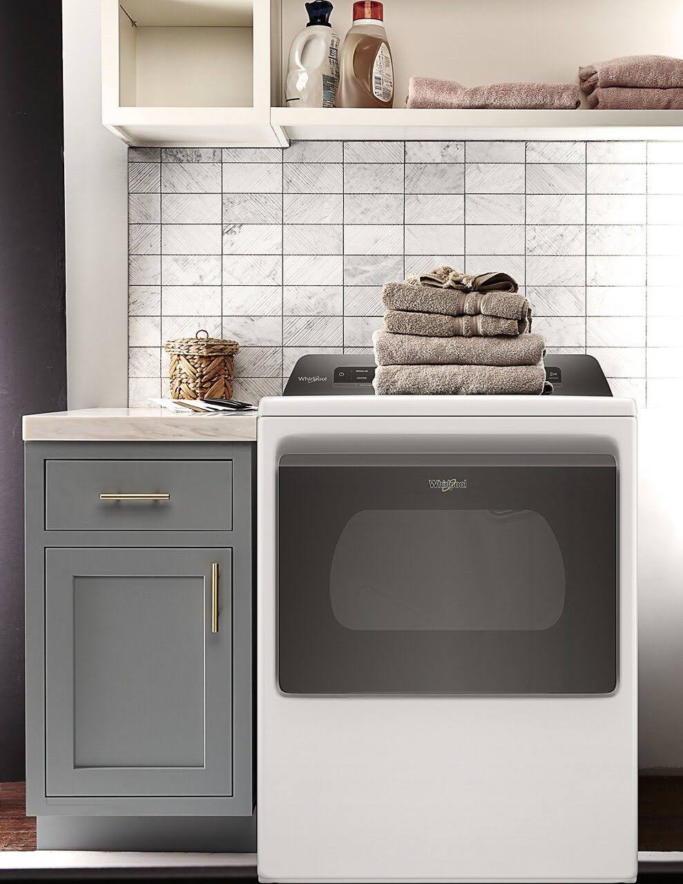 Whirlpool Wed5100hw 7.4 Cu. Ft. White Top Load Electric Dryer BE_YNPKRMTC