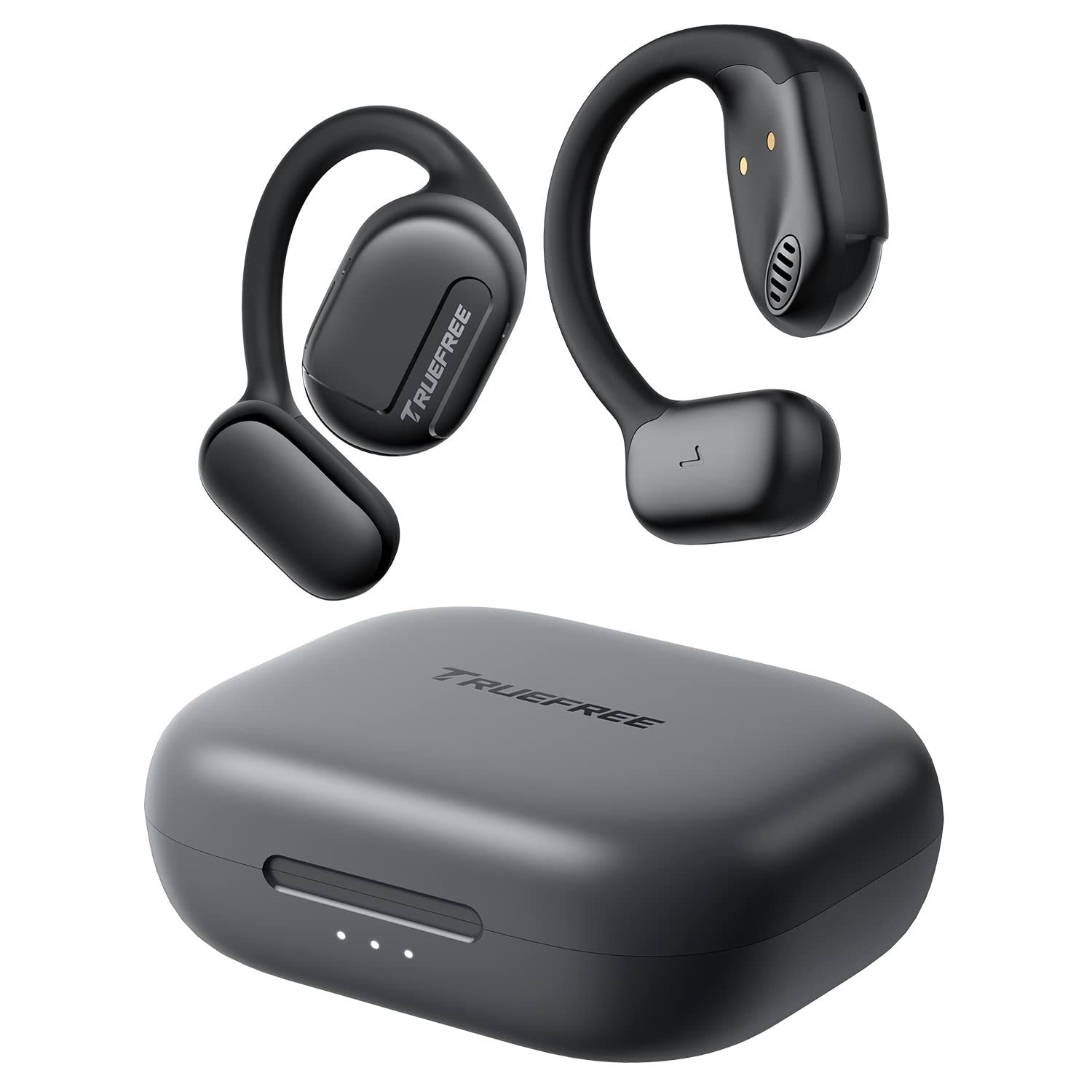 Truefree O1 Open Ear Headphones Bluetooth 5.3 Wireless Open Ear Earbuds With 16.2mm Driver, Immersive Stereo Sound, Noise-Cancellation Mic For Clear KM_S5RMO69M Truefree O1 Open Ear Headphones Bluetooth 5.3 Wireless Open Ear Earbuds With 16.2mm Driver, Immersive Stereo Sound, Noise-Cancellation Mic For Clear KM_S5RMO69M