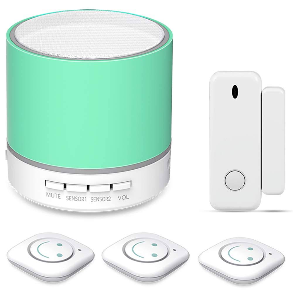 Hoidury Toddler Door Alarm, Door Alarms For Kids Safety, Doorbell Chime Kits With 14 Melodies 3 Volume Levels Mute Mode Led Flash For Home Child Elderly ZO_BJW3CGB1 Hoidury Toddler Door Alarm, Door Alarms For Kids Safety, Doorbell Chime Kits With 14 Melodies 3 Volume Levels Mute Mode Led Flash For Home Child Elderly ZO_BJW3CGB1