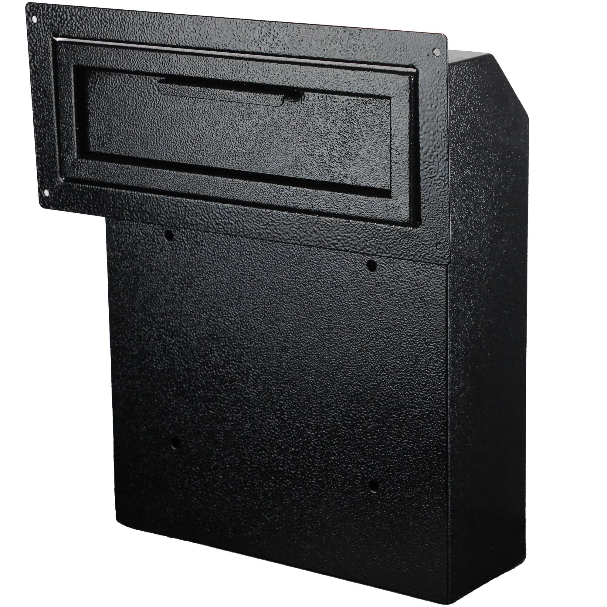 Door Drop Box Mail Slot | Through Door Installation | Locking Steel Cabinet Blk RR_QNG9JACS Door Drop Box Mail Slot | Through Door Installation | Locking Steel Cabinet Blk RR_QNG9JACS
