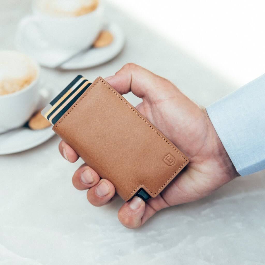 Ekster Parliament Men's Wallet | Rfid Blocking Leather Minimalist Wallet | Slim Wallet For Men - Designed For Quick Card Access With Push Button OX_C14RLAJJ