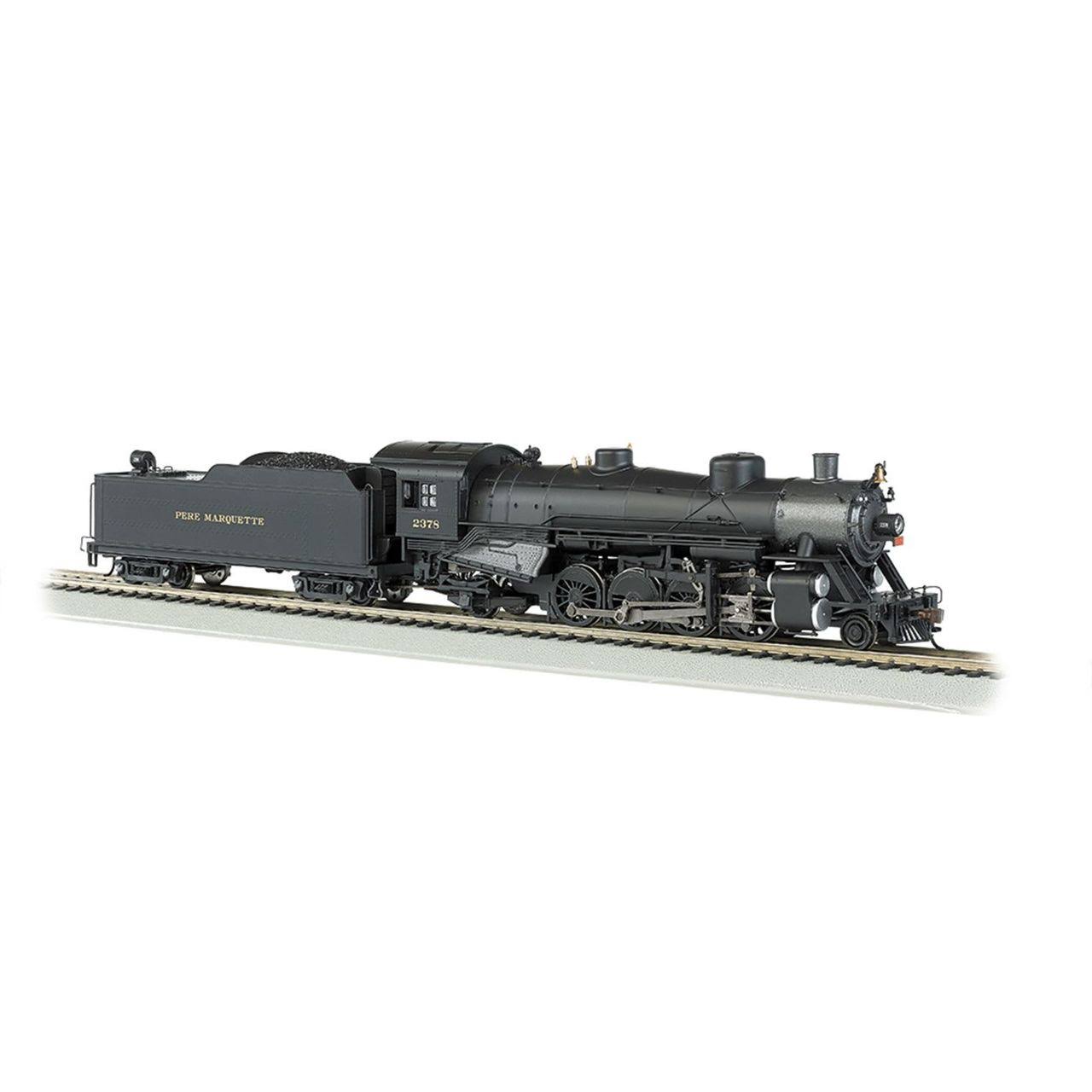 Bachmann Pere Marquette #2378 Light 2-8-2 W/Long Tender - Dcc Ready (Ho) X0_UYRVUEDA