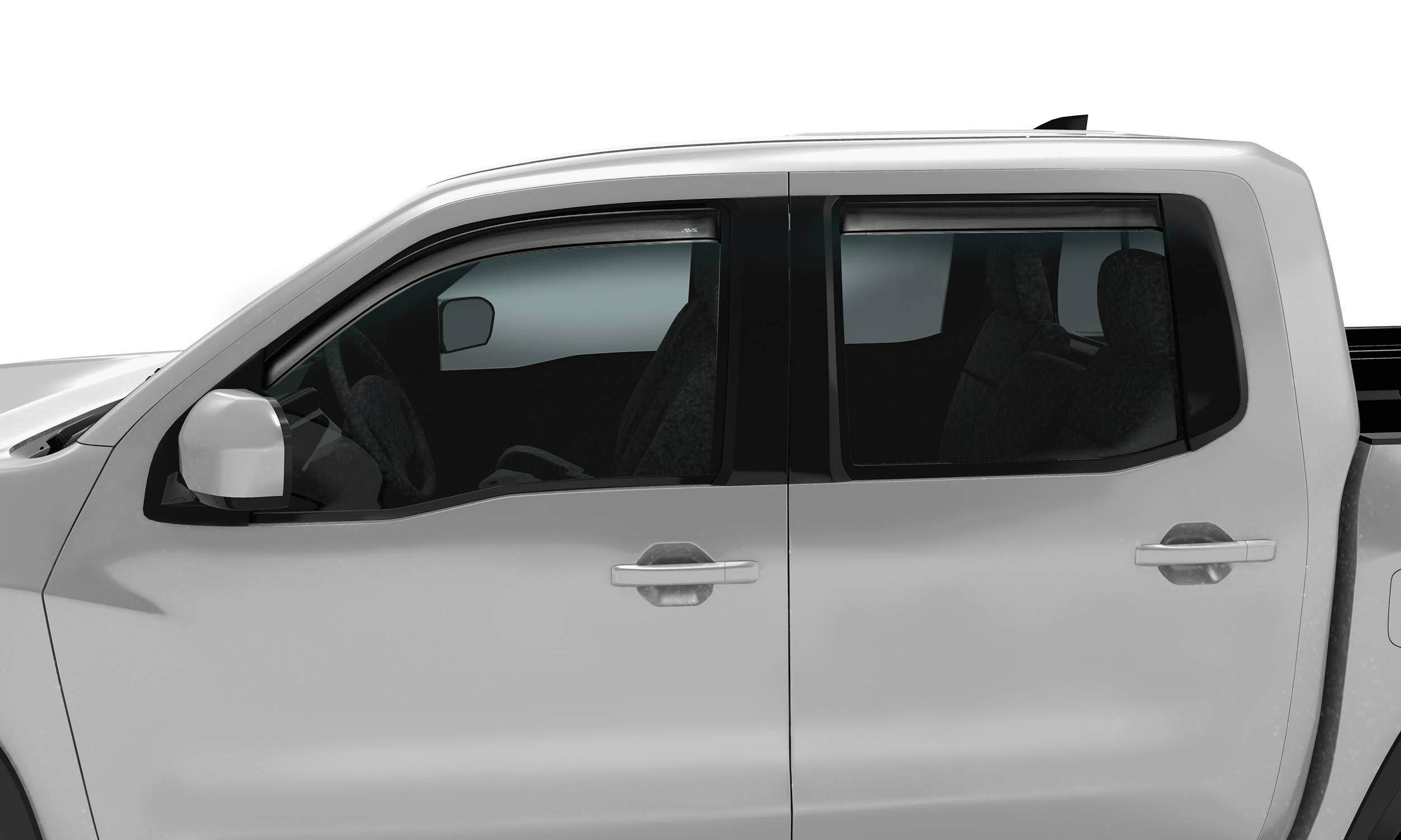 Avs 194788: 2022 Nissan Frontier Crew Cab Ventvisor In-Channel Window Deflectors - 4pc - Smoke YN_KMDYPQNZ
